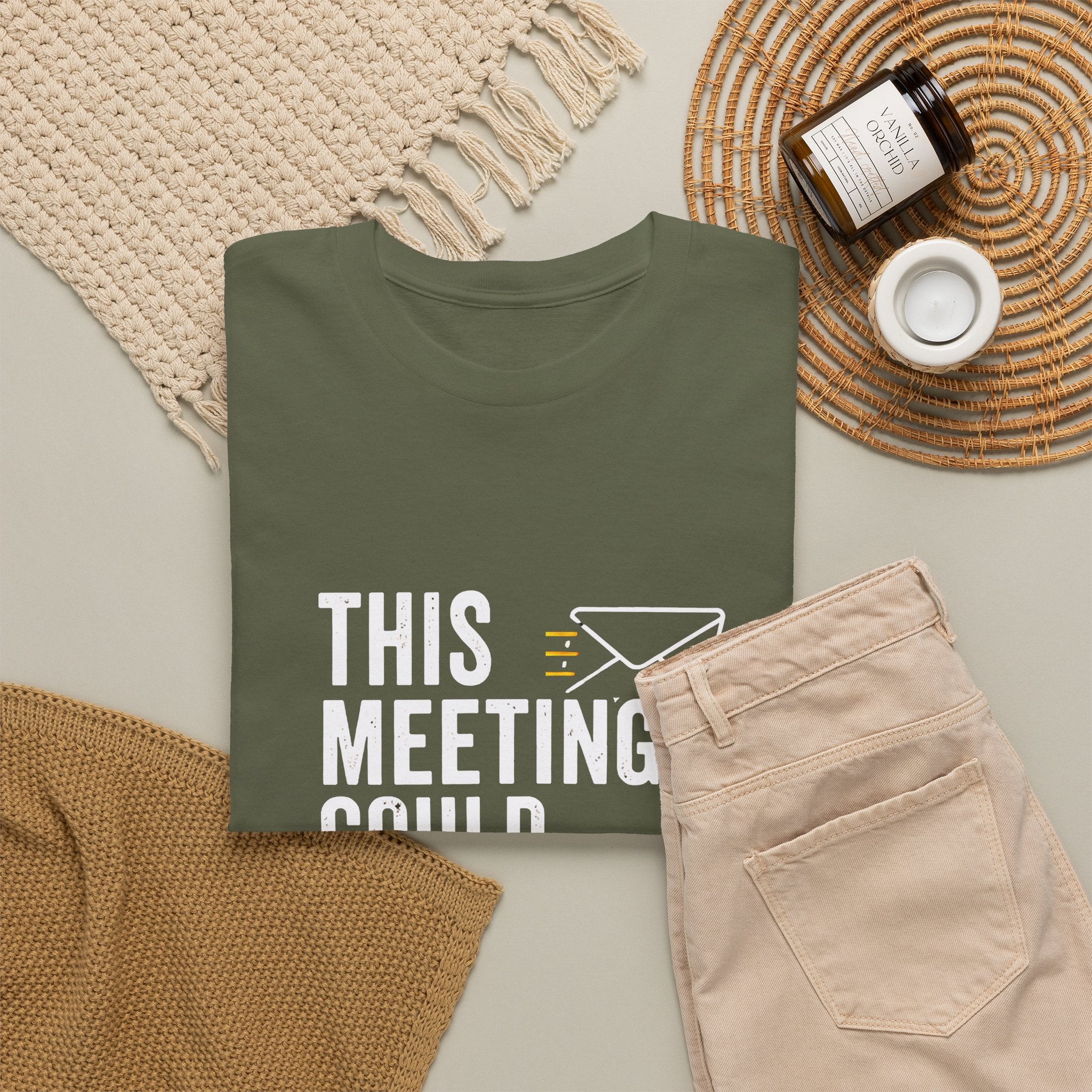 This Meeting Could Have Been an Email T-Shirt | Funny Office Shirt for Coworkers & Remote Workers