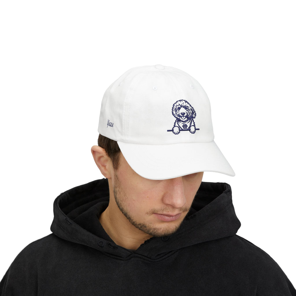 Personalized Labradoodle Dad Hat — Embroidered Doodle Baseball Cap, Labradoodle Mom Gift, Doodle Dog Lover Hat, Adjustable Cotton Cap