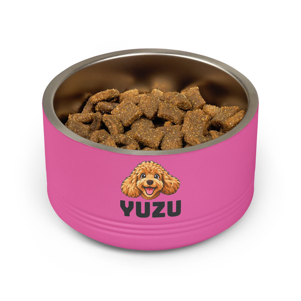 Personalized Pet Bowl – Custom Pet Name & Photo Dog Cat Bowl | 18oz