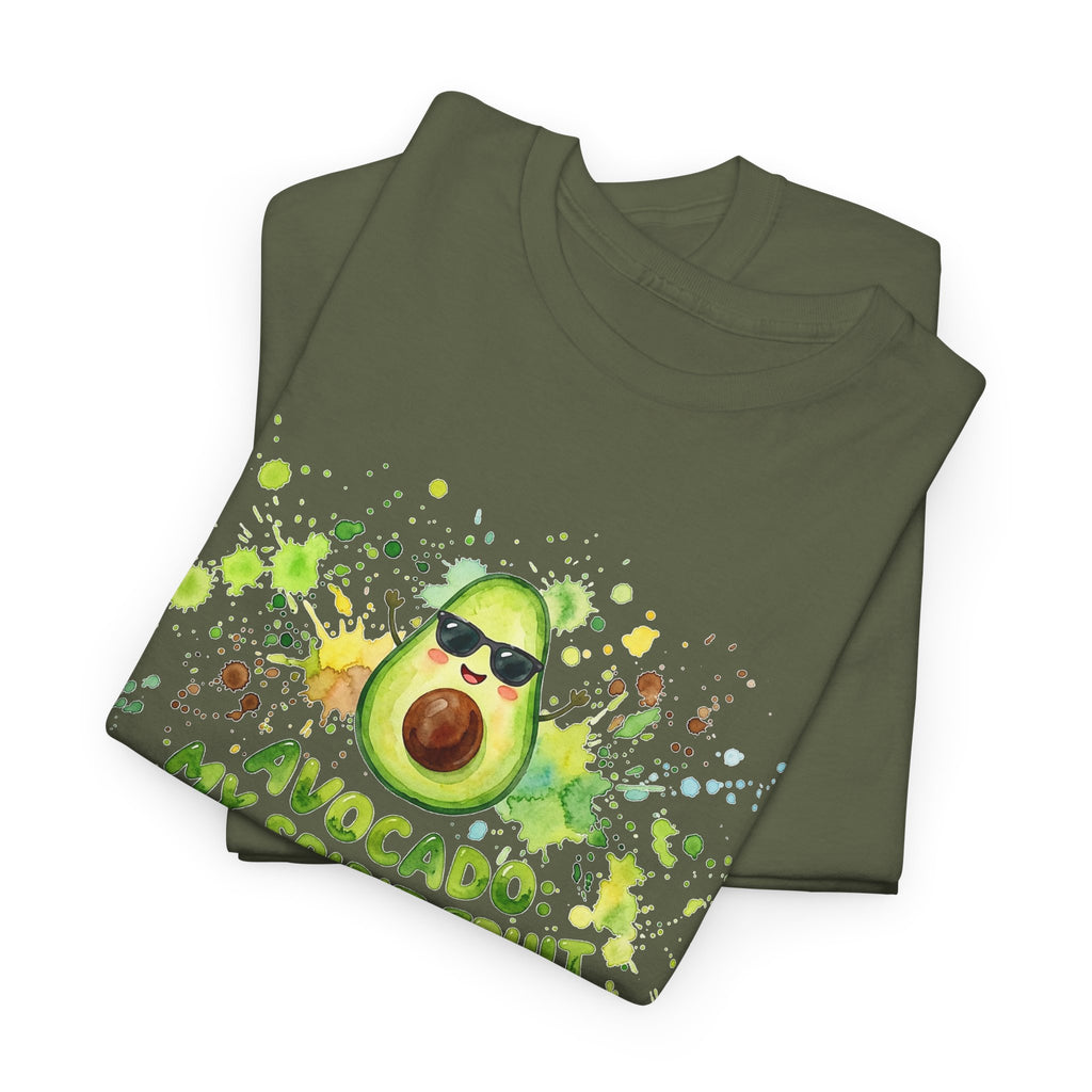 Avocado My Spirit Fruit T-Shirt — Funny Avocado Graphic Tee for Avocado Lovers