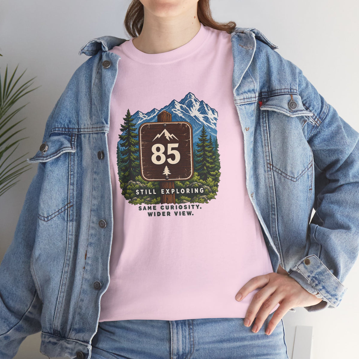 85th Birthday Shirt – Mountain Route 85 Outdoor Tee | Gift  Product Description