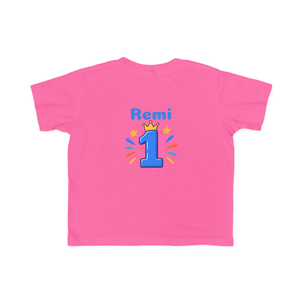 1st Birthday Toddler Shirt – ONE-derful Bear Tee | Personalized