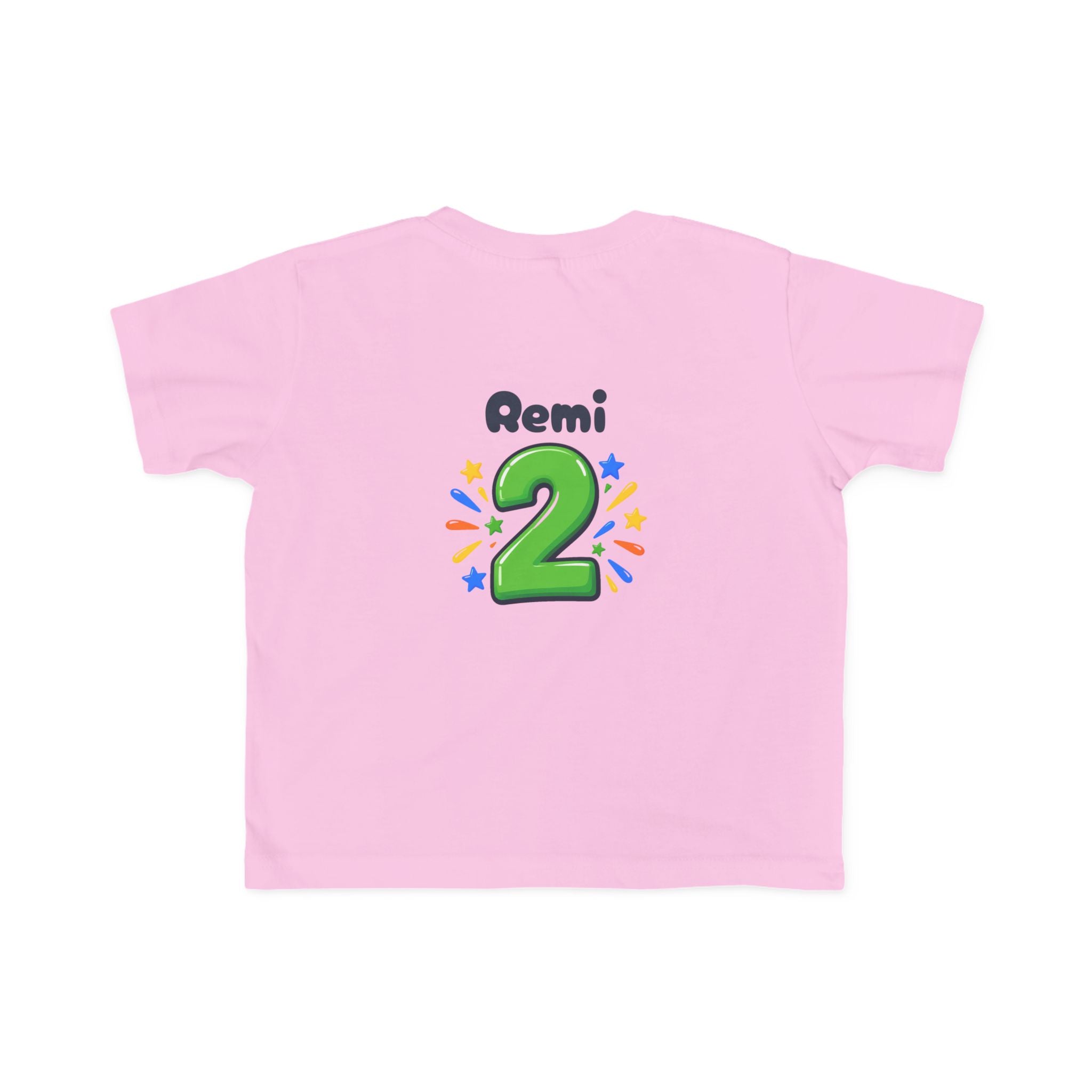 2nd Birthday Toddler Shirt – TWO LEGIT Dino Tee | Personalized