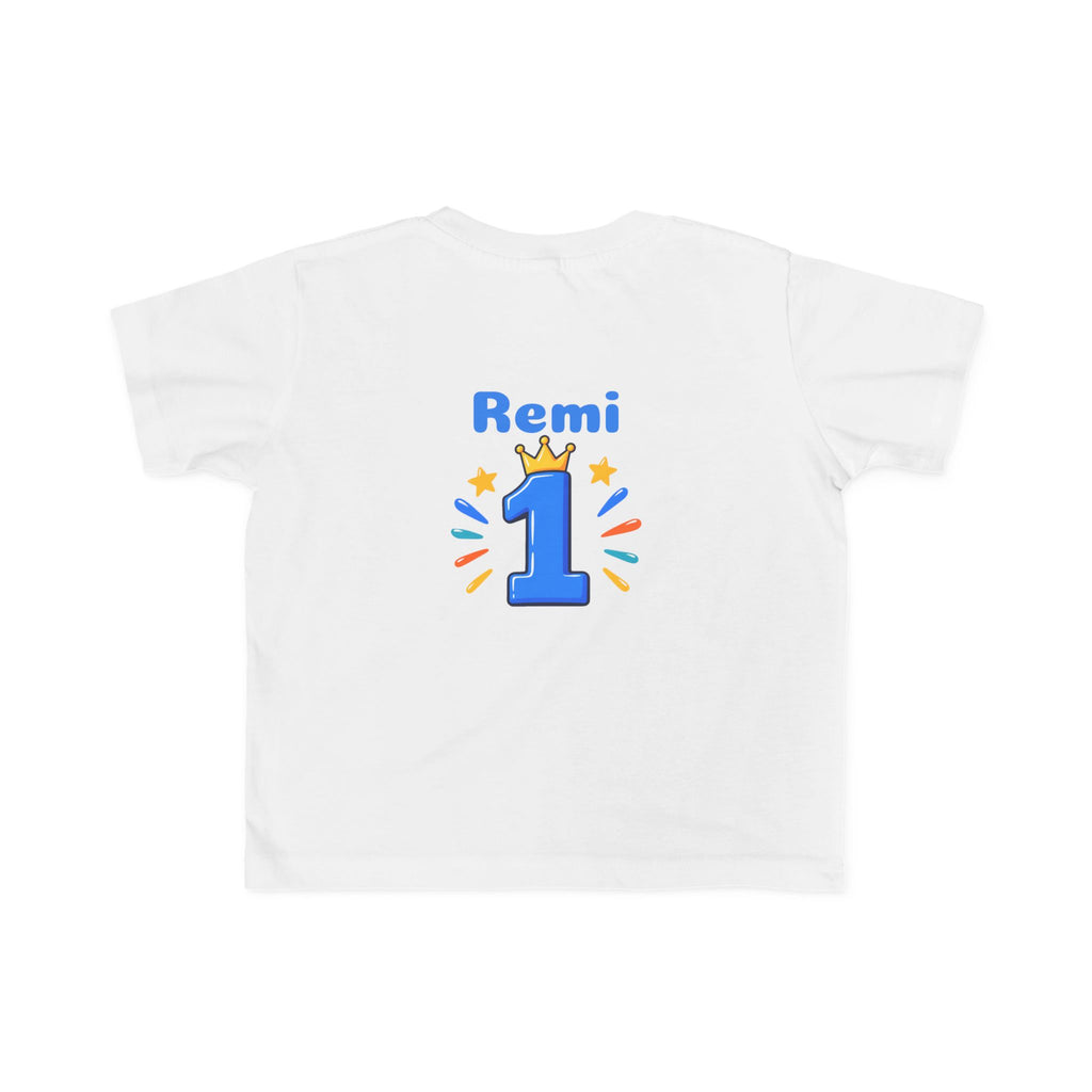 1st Birthday Toddler Shirt – ONE-derful Bear Tee | Personalized