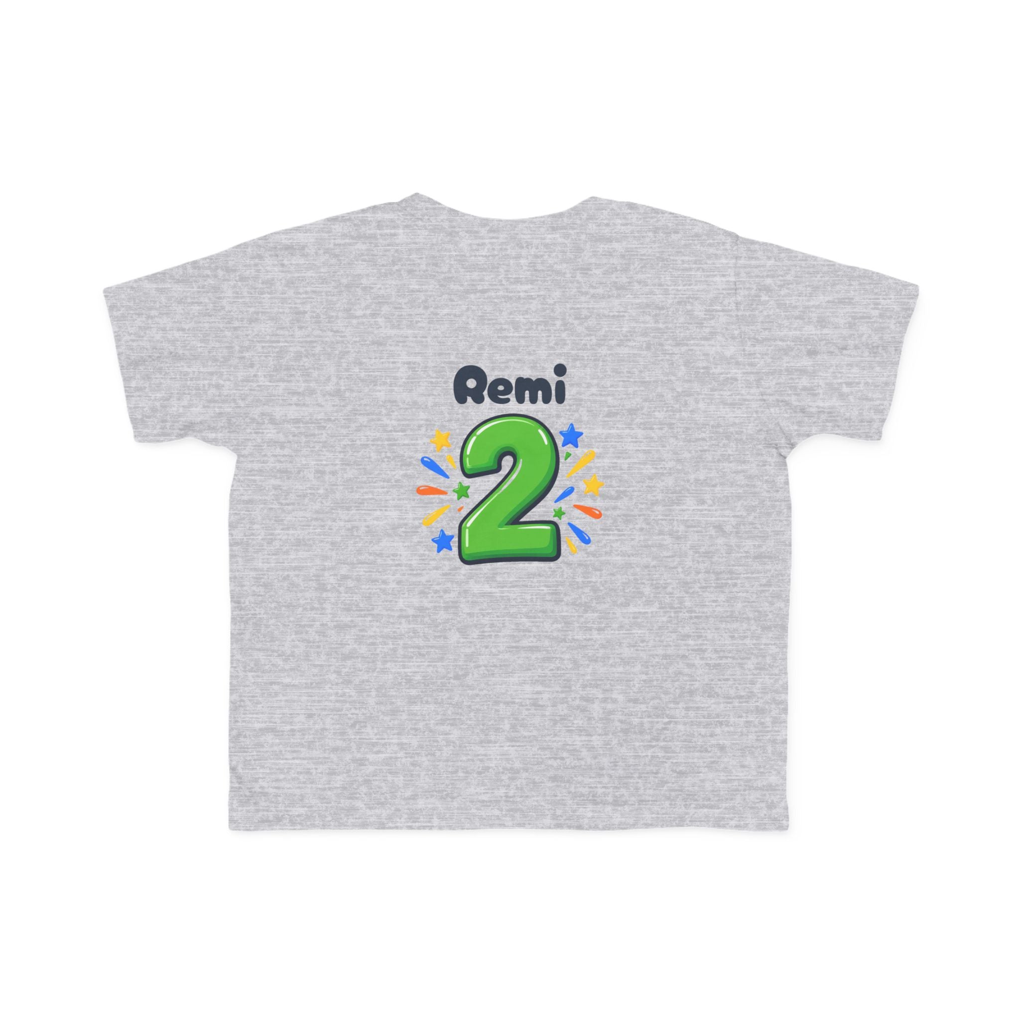 2nd Birthday Toddler Shirt – TWO LEGIT Dino Tee | Personalized