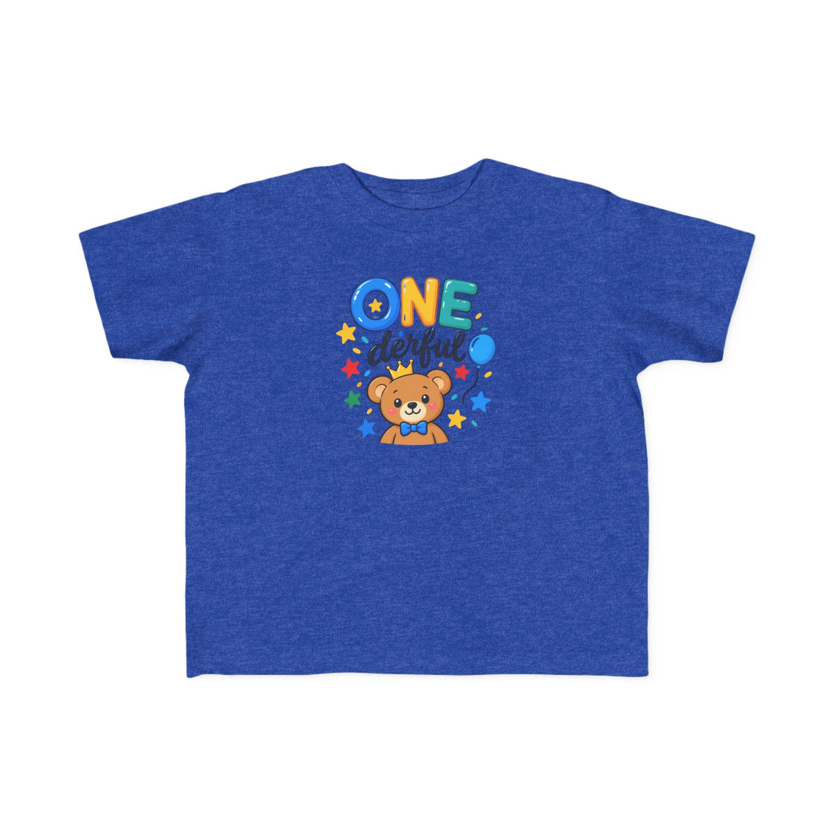1st Birthday Toddler Shirt – ONE-derful Bear Tee | Personalized