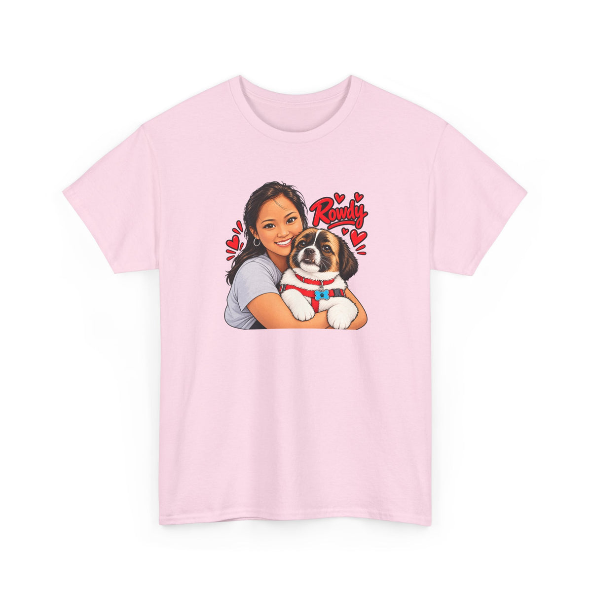Personalized Dog Memorial Shirt - Custom Pet Photo & Name Tee | Pet Tribute Gift