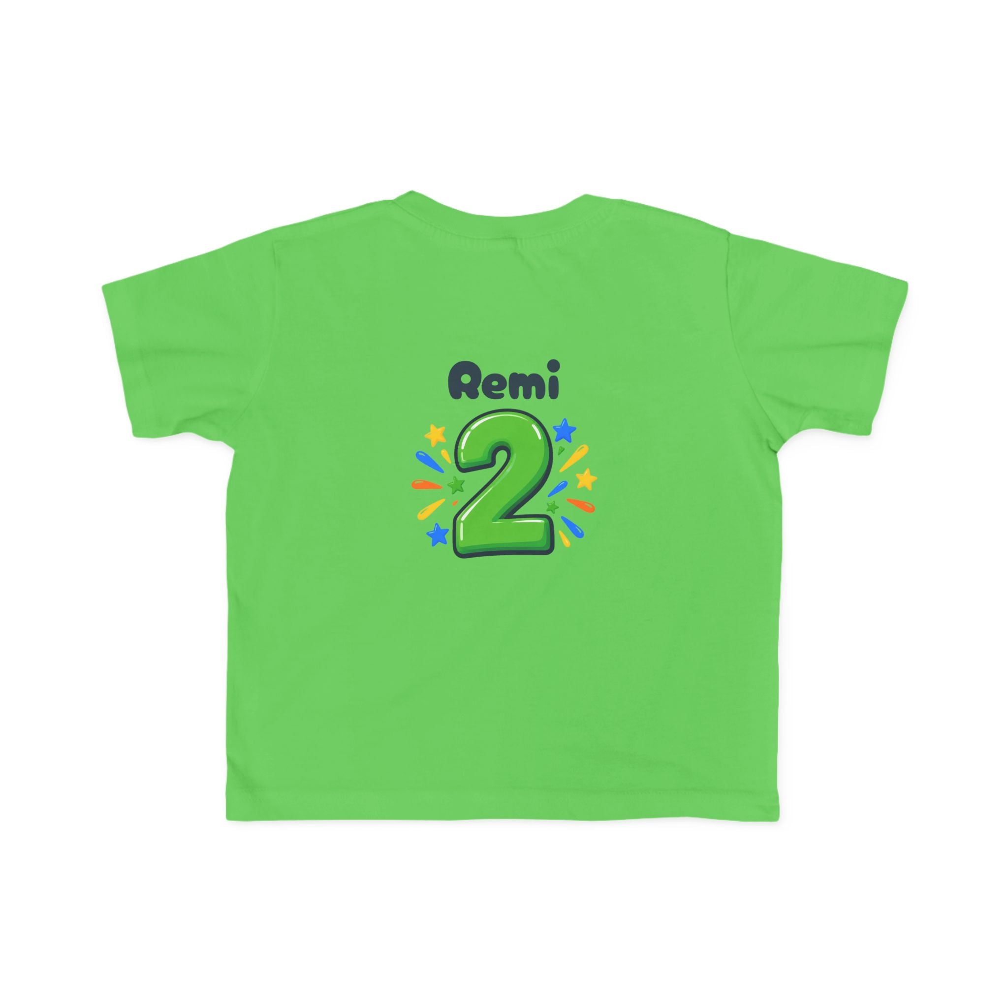 2nd Birthday Toddler Shirt – TWO LEGIT Dino Tee | Personalized