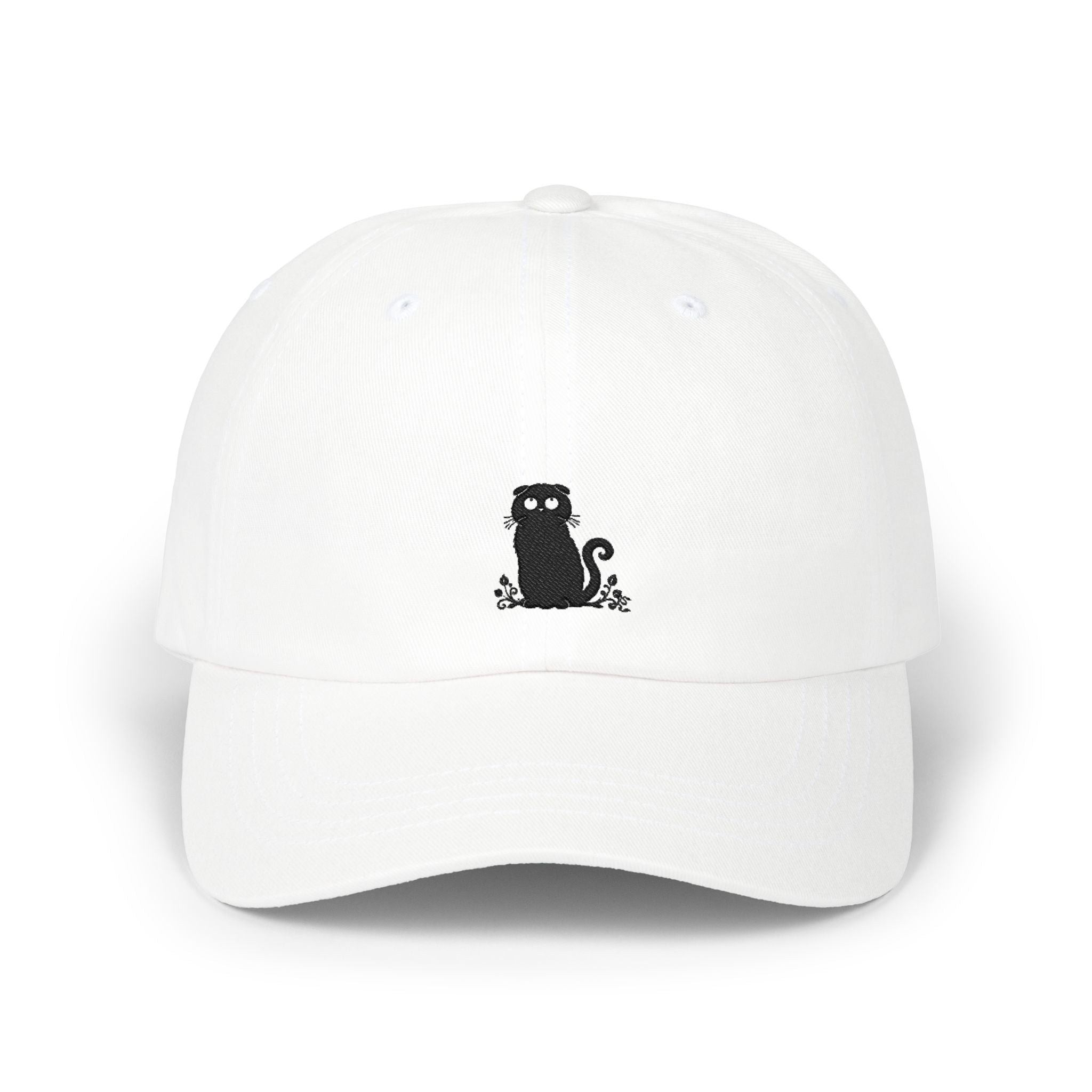 Scottish Fold Cat Dad Hat – Embroidered Cat Cap | Scottish Fold Lover Gift