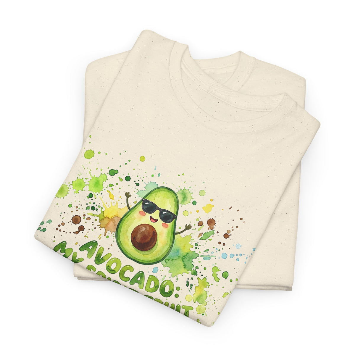 Avocado My Spirit Fruit T-Shirt — Funny Avocado Graphic Tee for Avocado Lovers