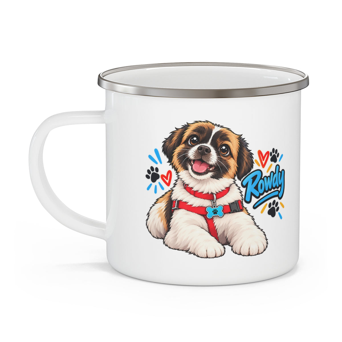Personalized Pet Memorial Mug - 1 or 2 Pets, Custom Photo & Name | 12oz