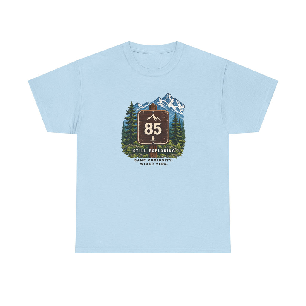 85th Birthday Shirt – Mountain Route 85 Outdoor Tee | Gift  Product Description