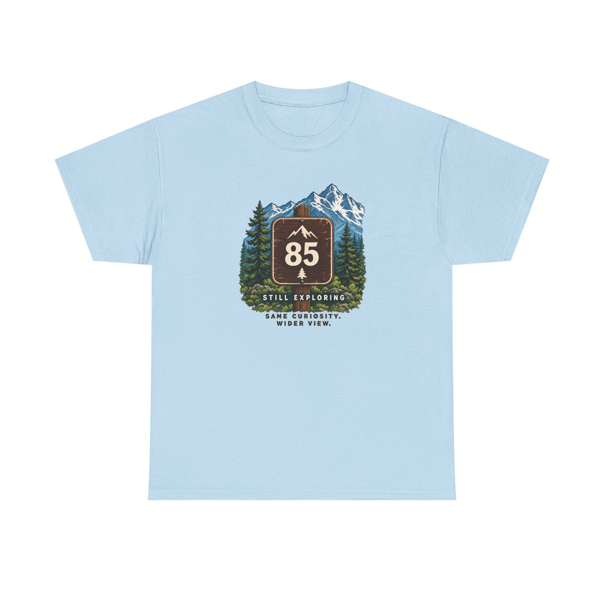 85th Birthday Shirt – Mountain Route 85 Outdoor Tee | Gift  Product Description