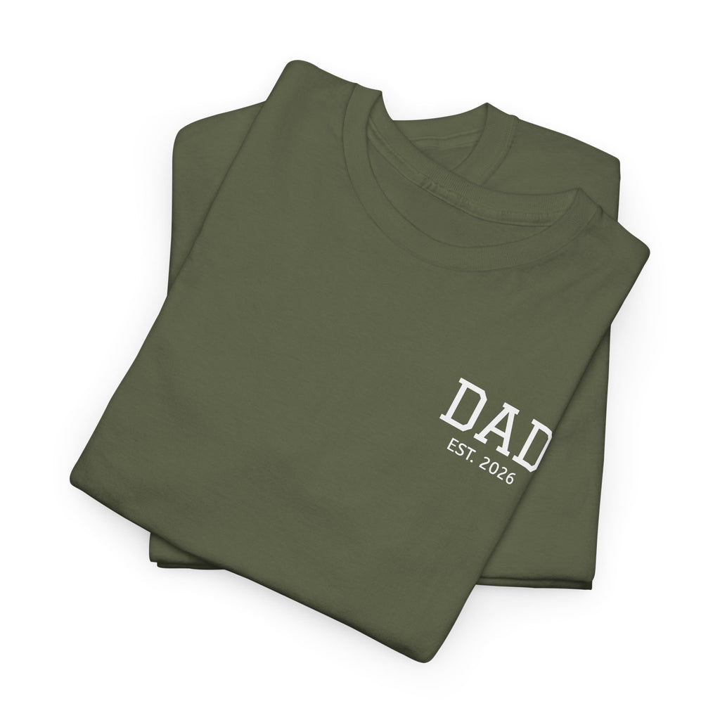 Dad Logo T-Shirt — Personalized Name Graphic Tee