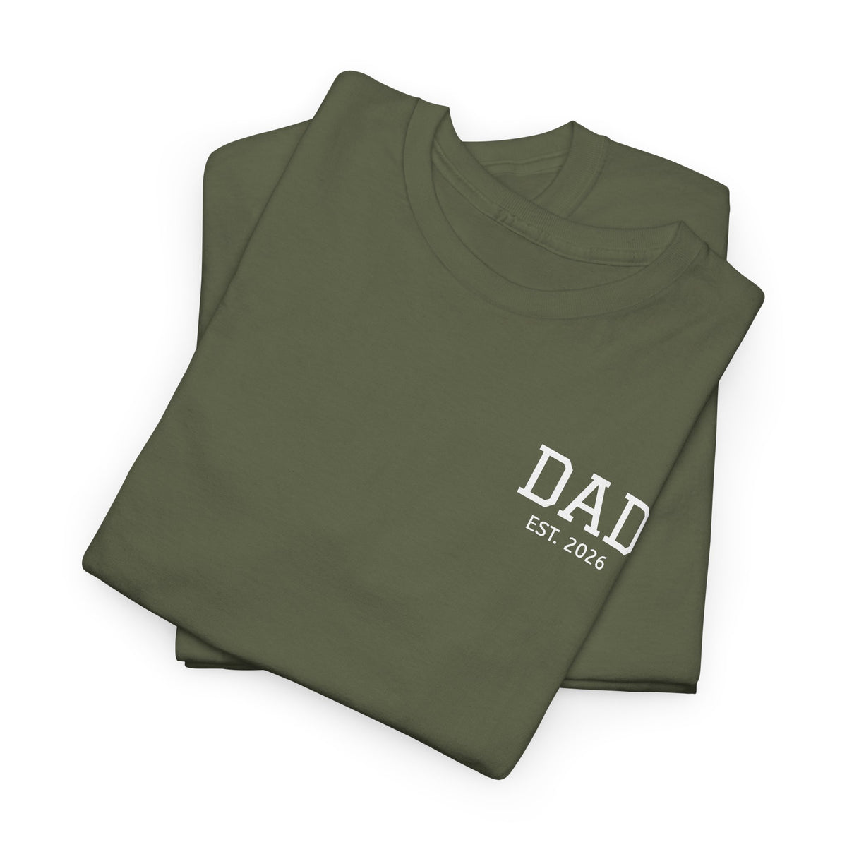 Dad Logo T-Shirt — Personalized Name Graphic Tee
