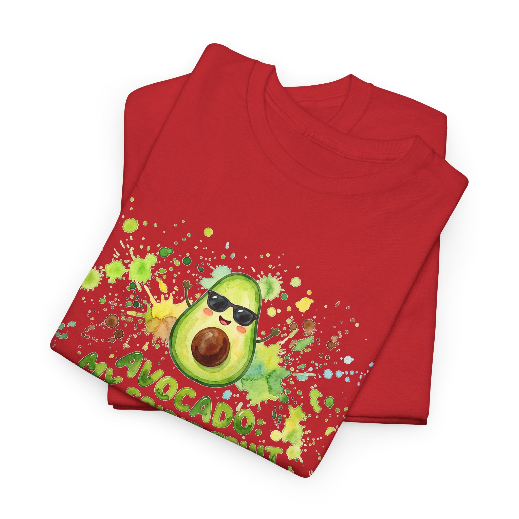 Avocado My Spirit Fruit T-Shirt — Funny Avocado Graphic Tee for Avocado Lovers