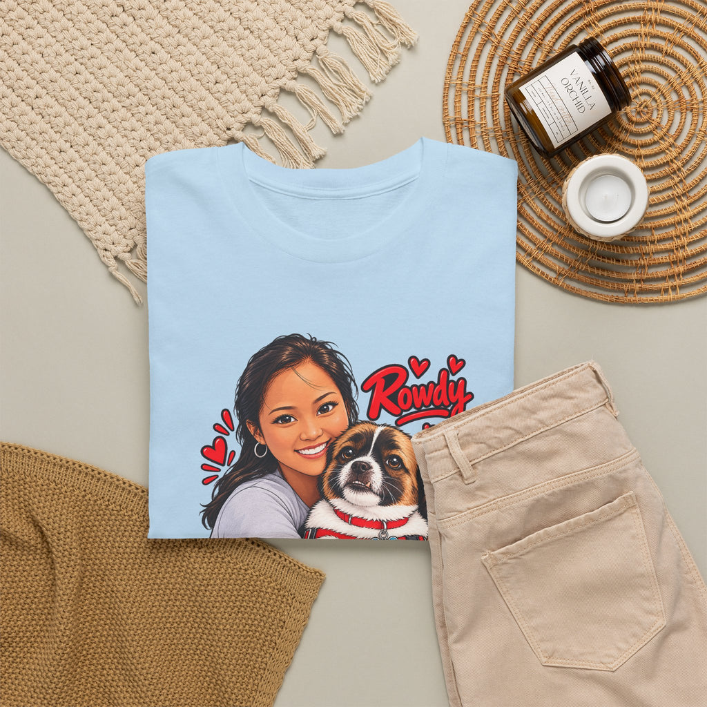 Personalized Dog Memorial Shirt - Custom Pet Photo & Name Tee | Pet Tribute Gift