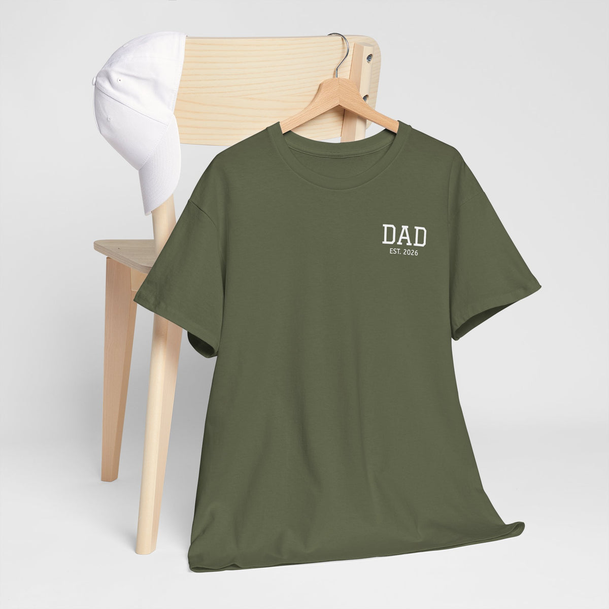 Dad Logo T-Shirt — Personalized Name Graphic Tee