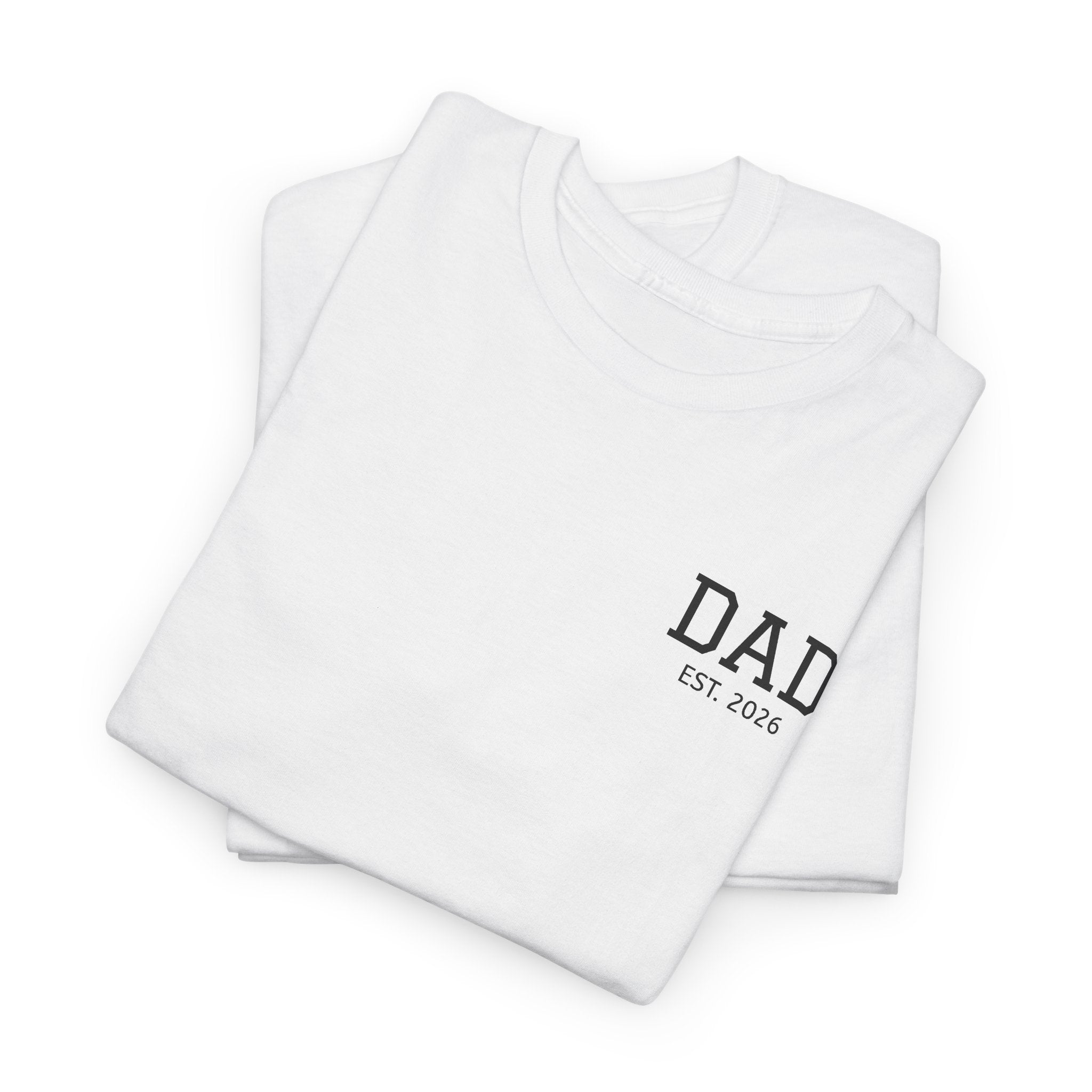 Dad Logo T-Shirt — Personalized Name Graphic Tee