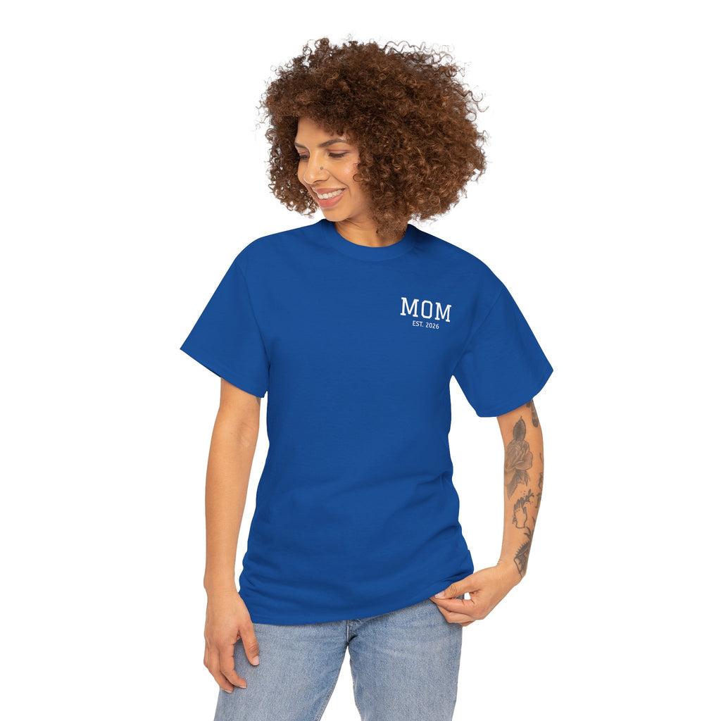 Mom Logo T-Shirt — Personalized Name Graphic Tee