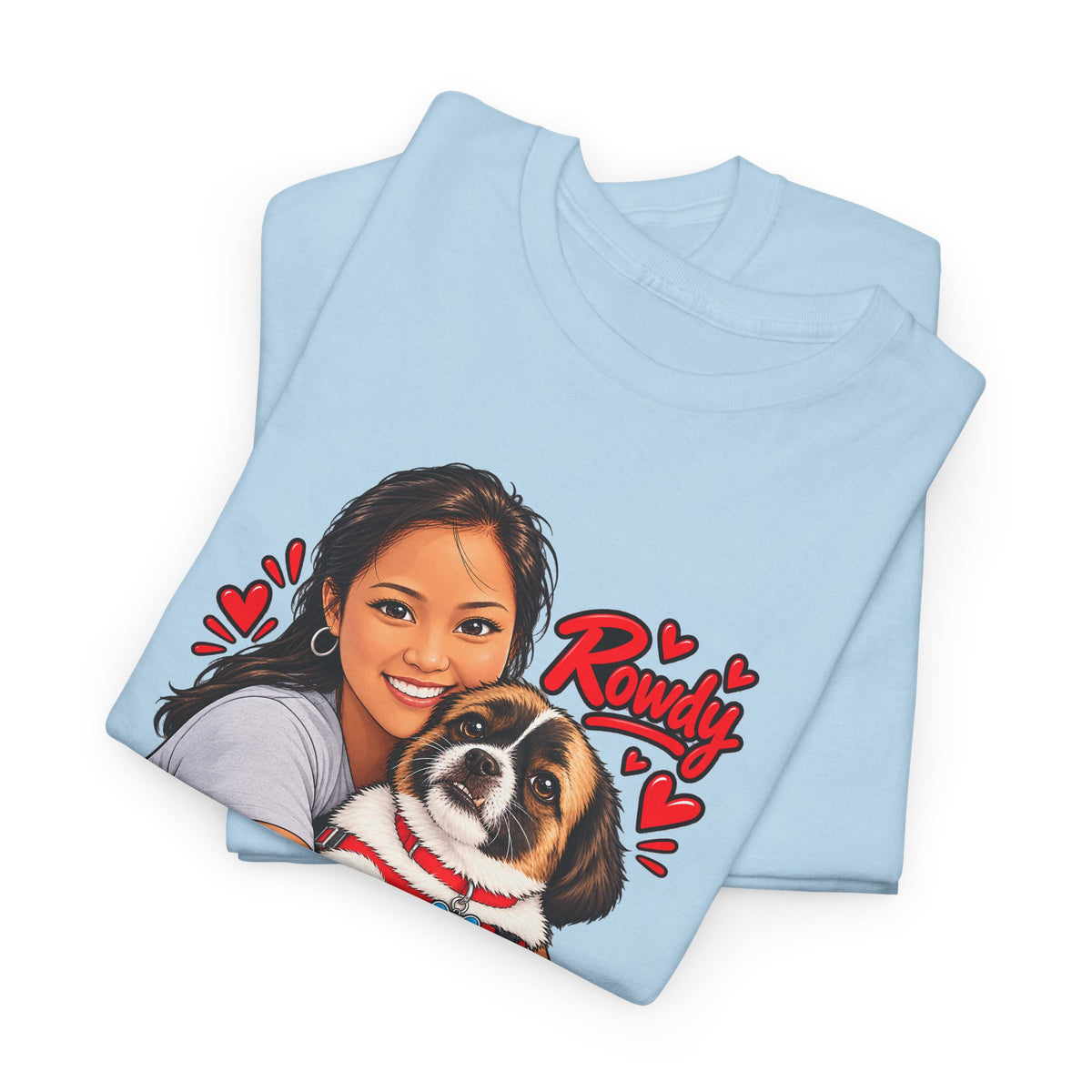 Personalized Dog Memorial Shirt - Custom Pet Photo & Name Tee | Pet Tribute Gift