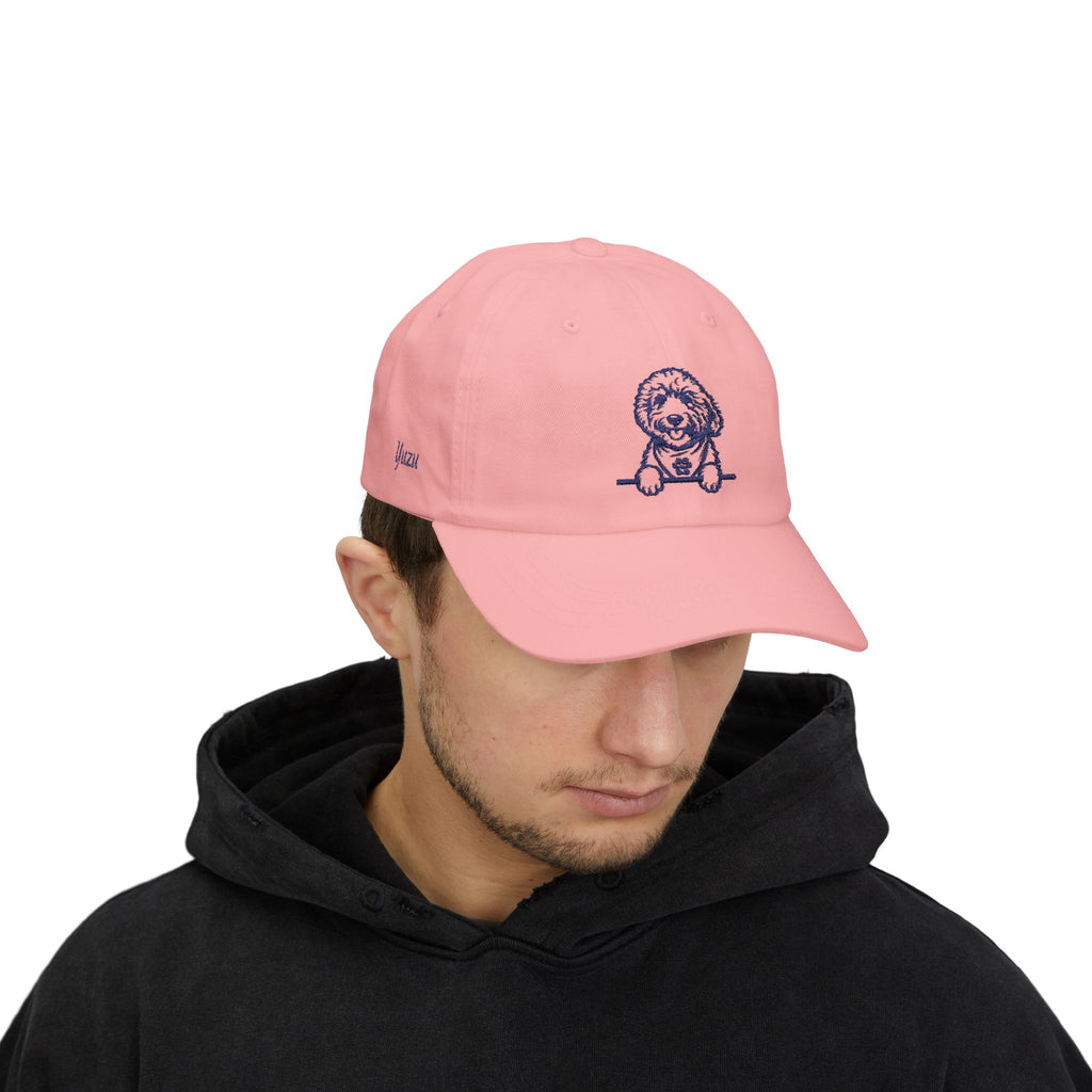 Personalized Labradoodle Dad Hat — Embroidered Doodle Baseball Cap, Labradoodle Mom Gift, Doodle Dog Lover Hat, Adjustable Cotton Cap