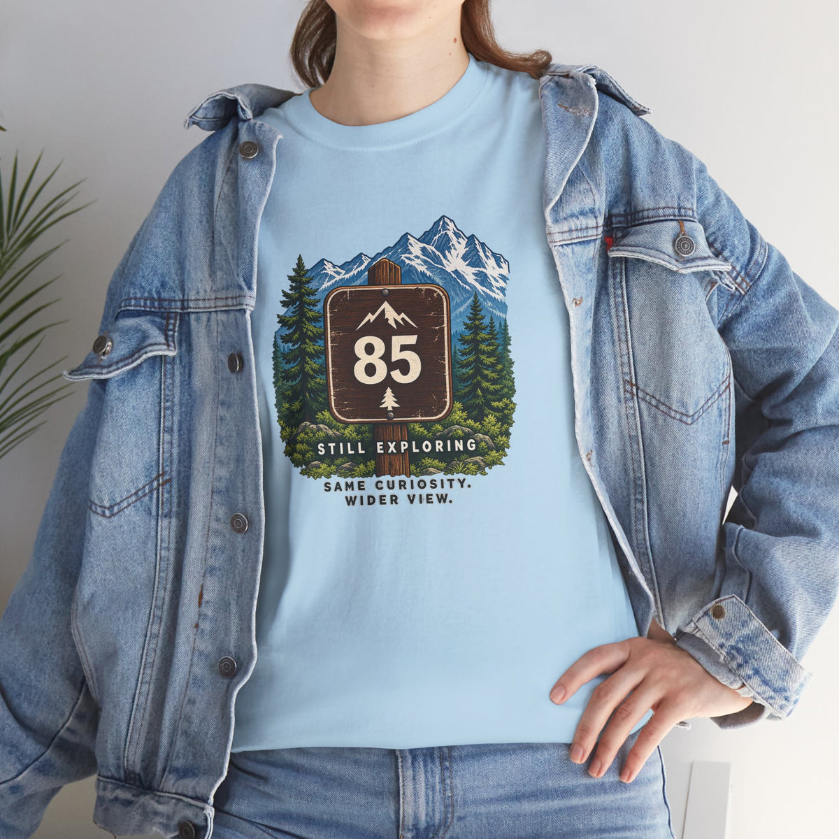 85th Birthday Shirt – Mountain Route 85 Outdoor Tee | Gift  Product Description