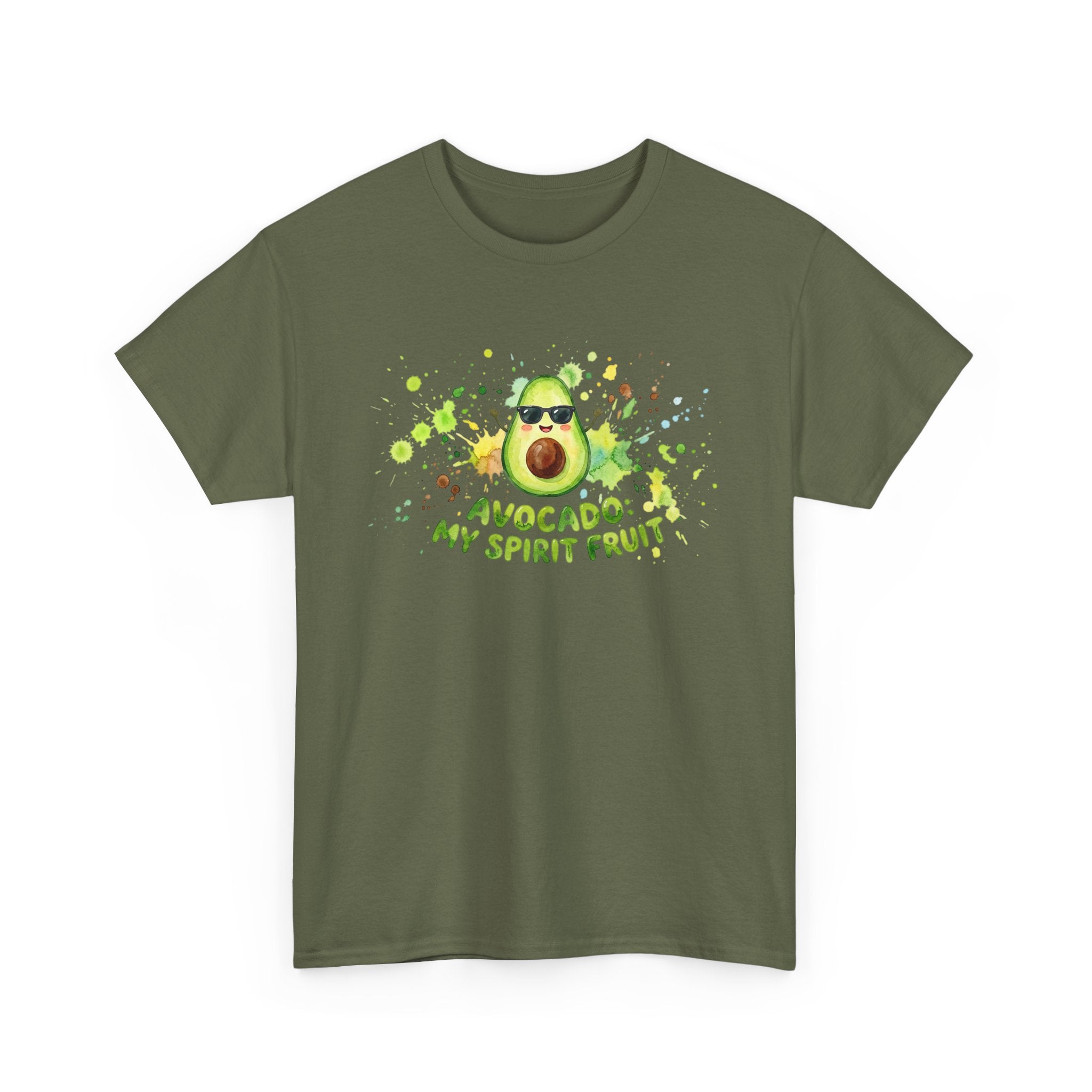 Avocado My Spirit Fruit T-Shirt — Funny Avocado Graphic Tee for Avocado Lovers