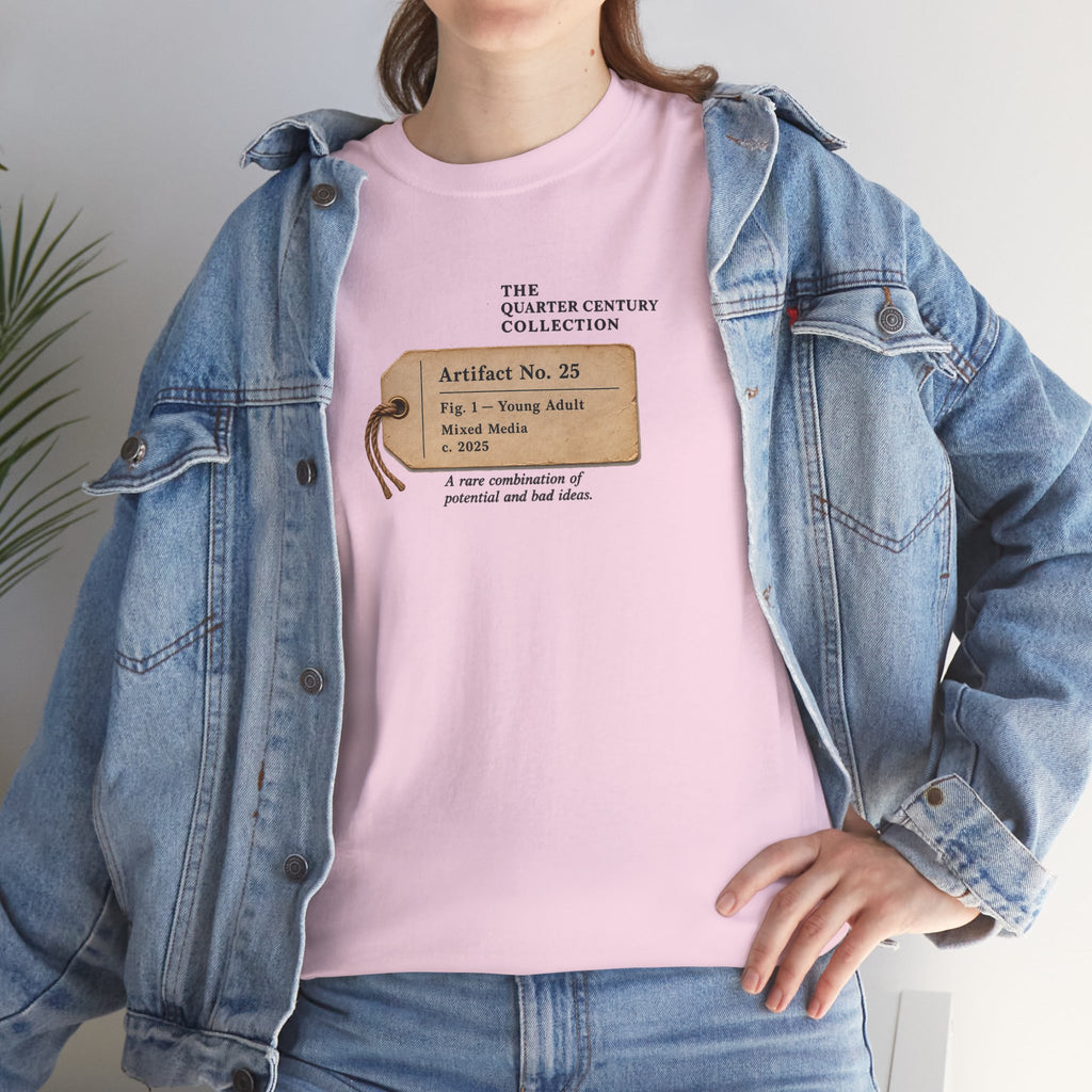 25th Birthday Shirt – Vintage Artifact No. 25 Tee | Birthday Gift