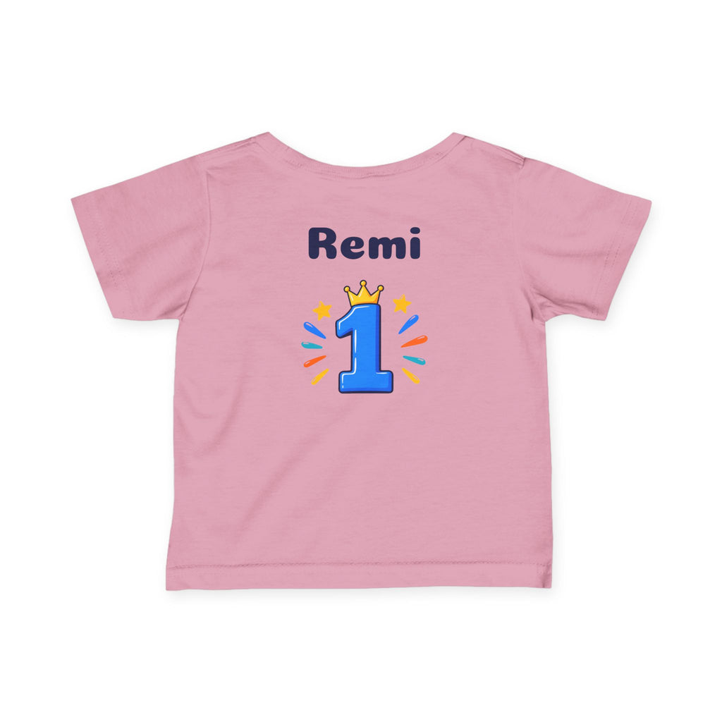 1st Birthday Infant Shirt – ONE-derful Bear Tee | Custom Name
