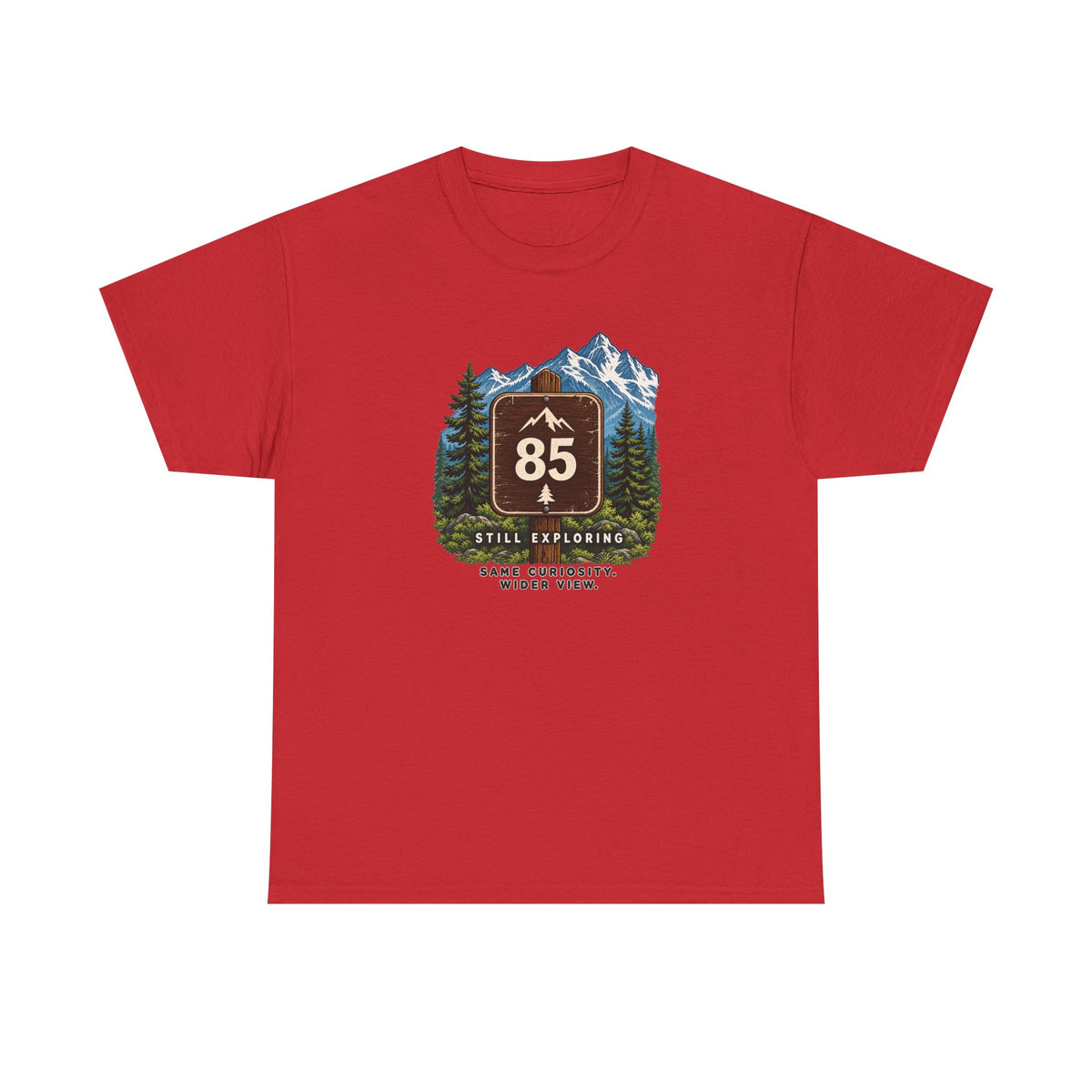 85th Birthday Shirt – Mountain Route 85 Outdoor Tee | Gift  Product Description