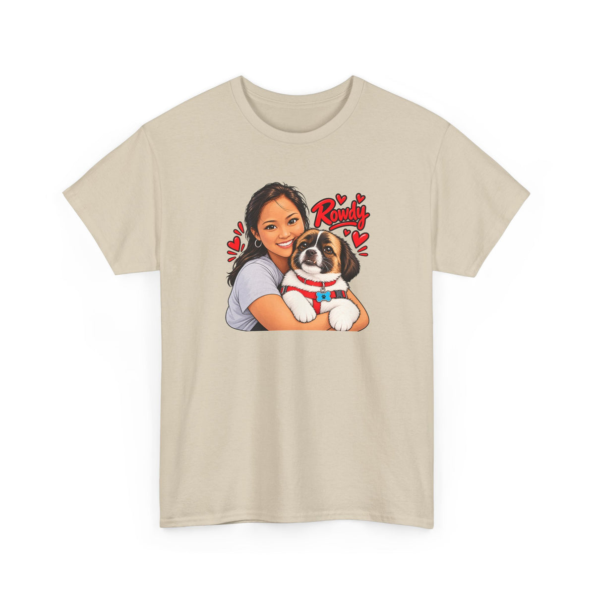 Personalized Dog Memorial Shirt - Custom Pet Photo & Name Tee | Pet Tribute Gift
