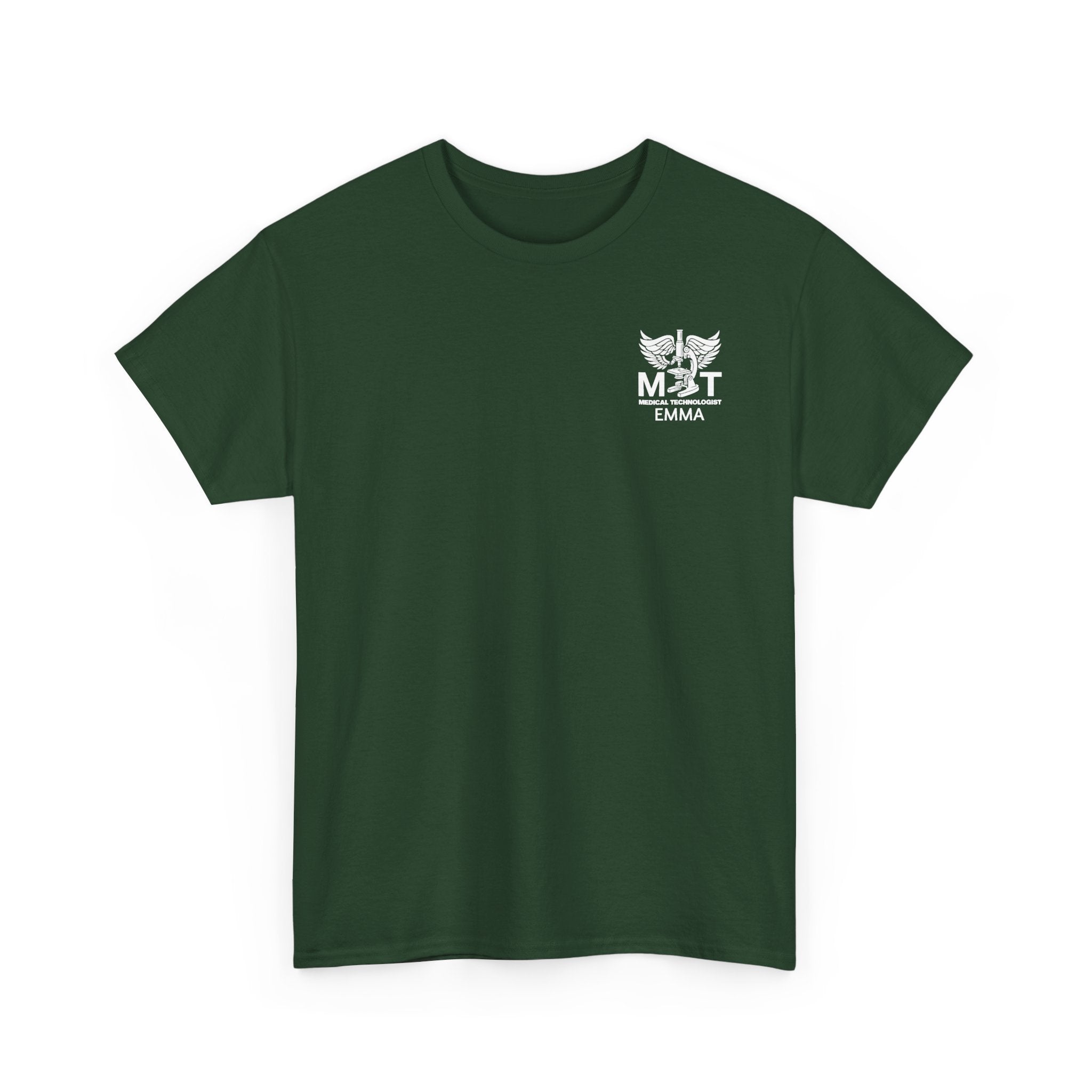 Medical Technologist Logo T‑Shirt — Personalized Name Graphic Tee