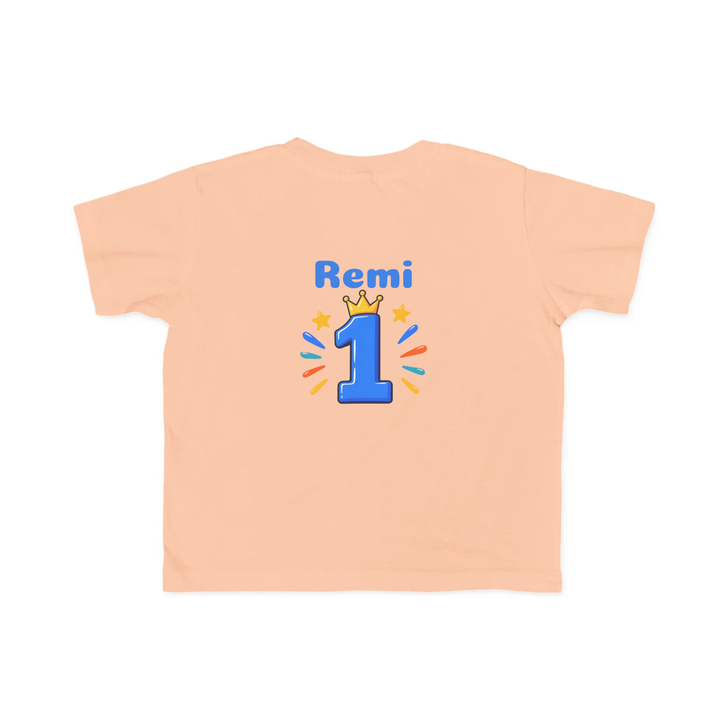 1st Birthday Toddler Shirt – ONE-derful Bear Tee | Personalized