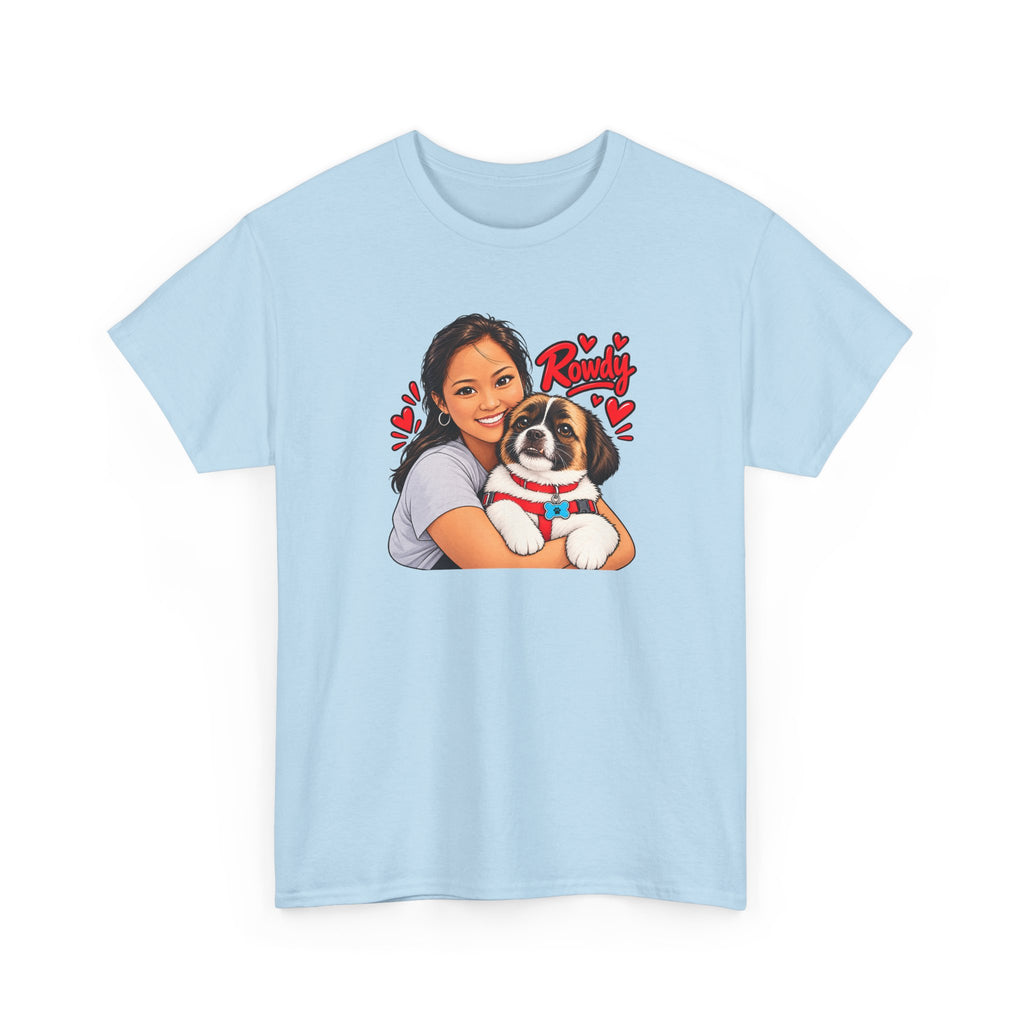 Personalized Dog Memorial Shirt - Custom Pet Photo & Name Tee | Pet Tribute Gift