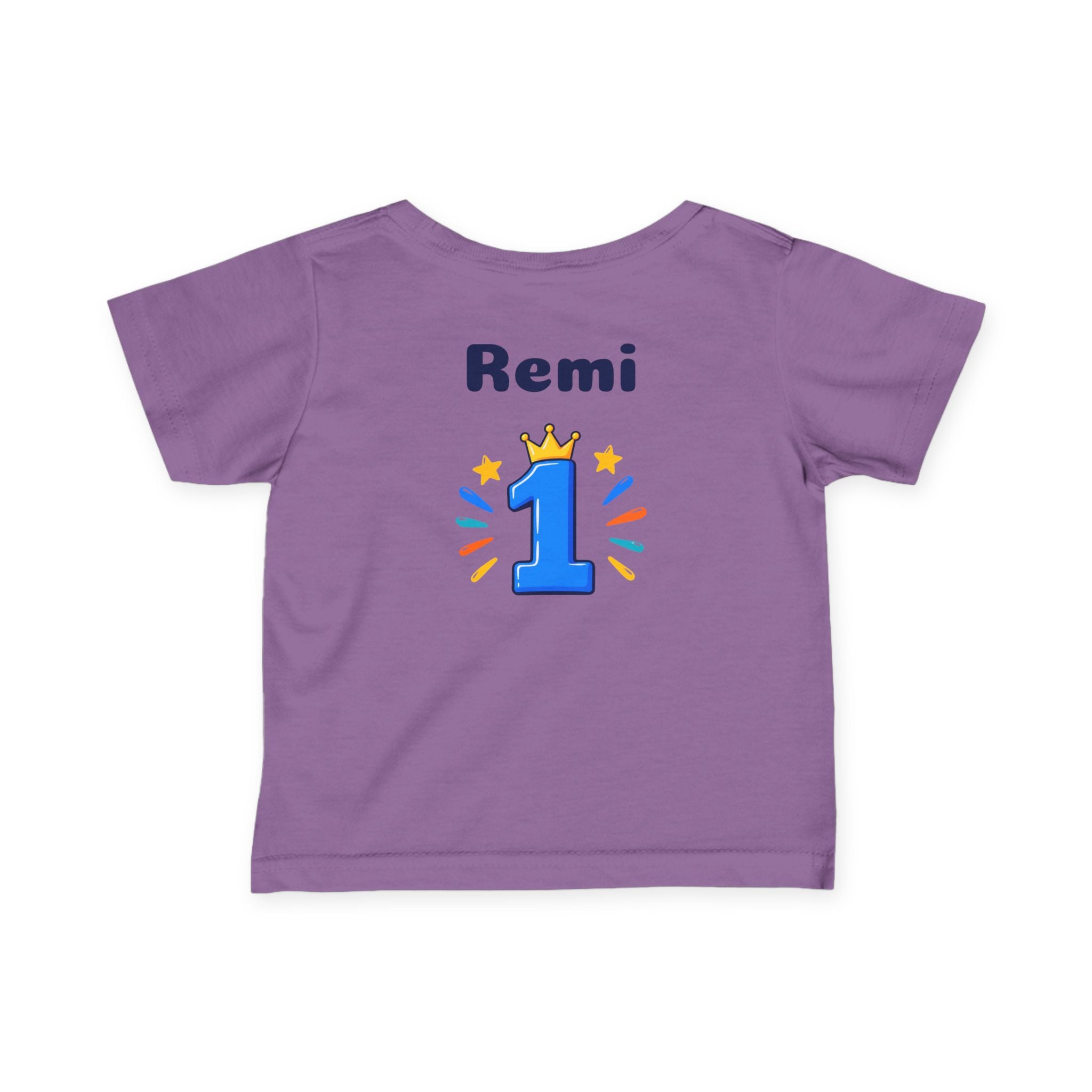 1st Birthday Infant Shirt – ONE-derful Bear Tee | Custom Name