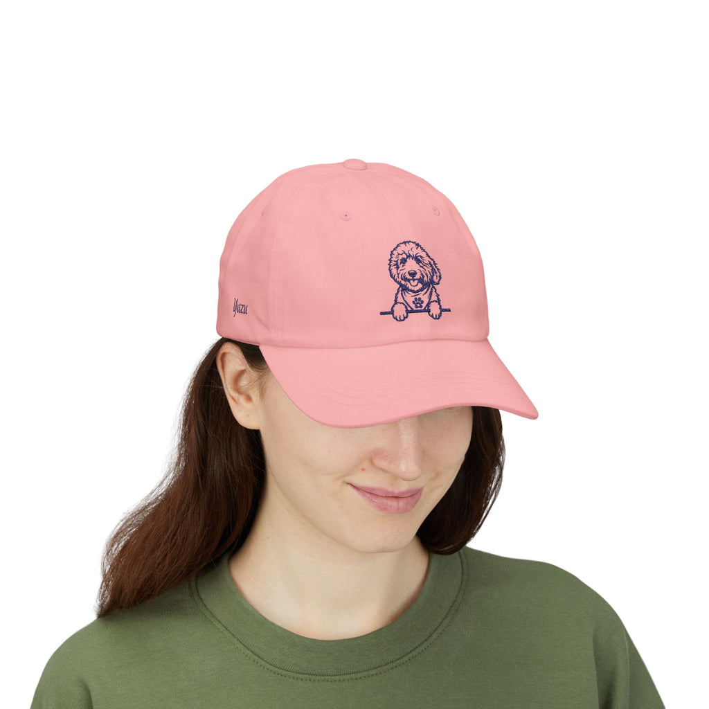 Personalized Labradoodle Dad Hat — Embroidered Doodle Baseball Cap, Labradoodle Mom Gift, Doodle Dog Lover Hat, Adjustable Cotton Cap