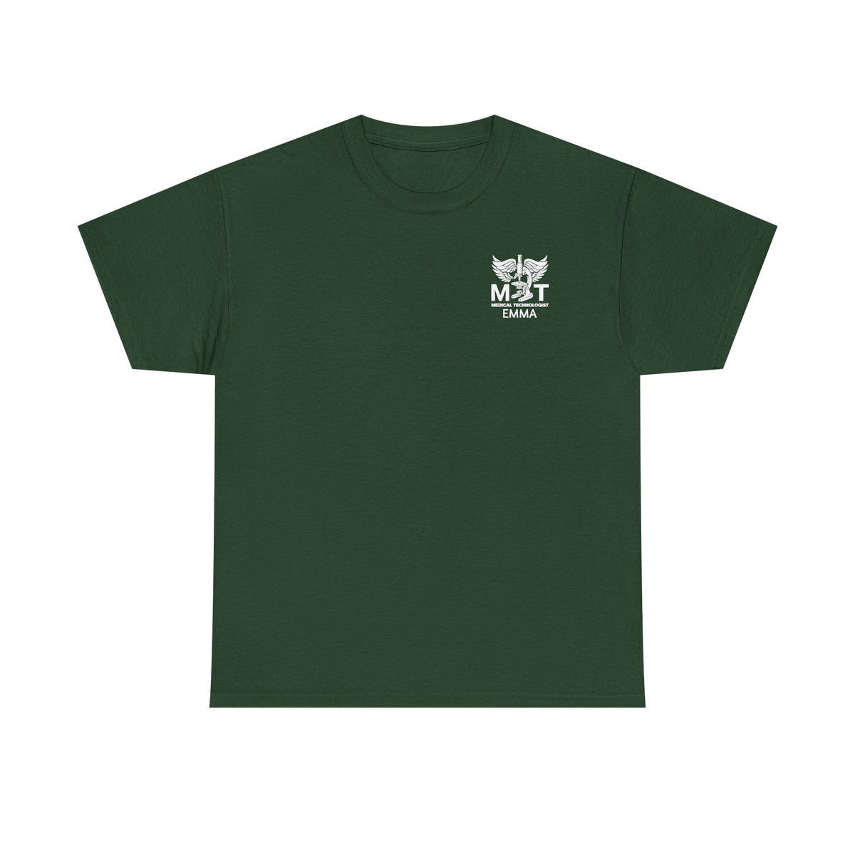 Medical Technologist Logo T‑Shirt — Personalized Name Graphic Tee