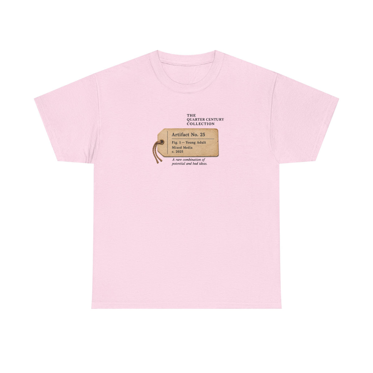 25th Birthday Shirt – Vintage Artifact No. 25 Tee | Birthday Gift