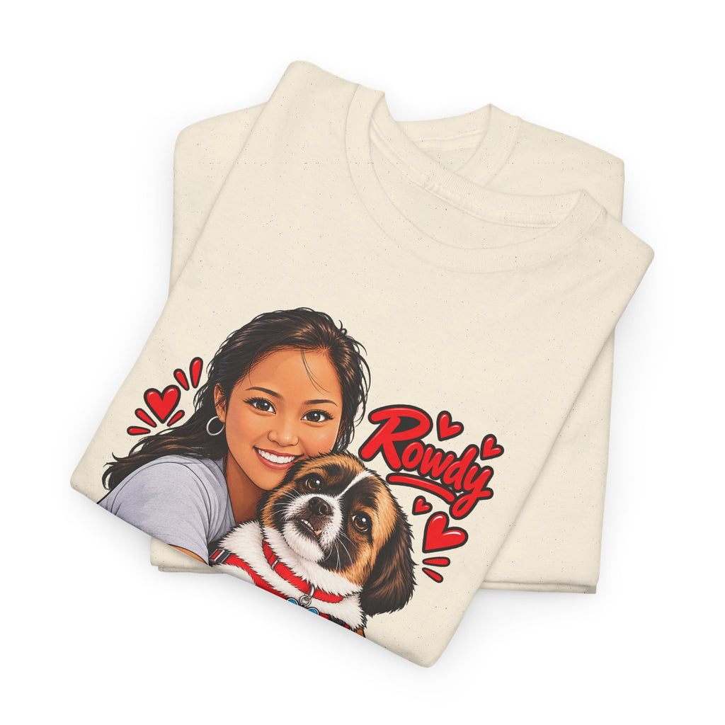 Personalized Dog Memorial Shirt - Custom Pet Photo & Name Tee | Pet Tribute Gift