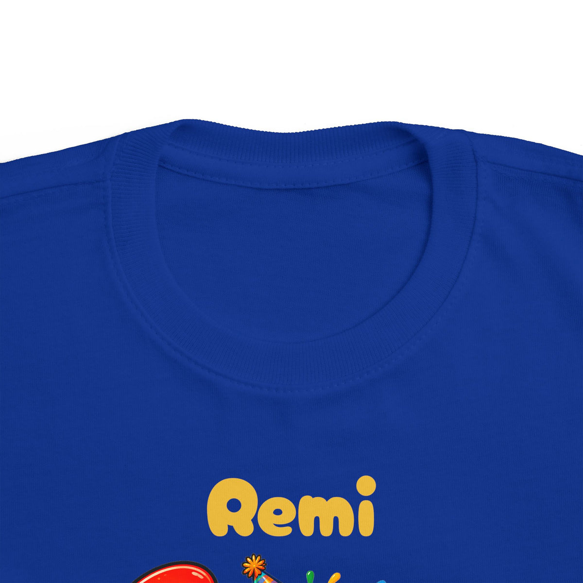 3rd Birthday Toddler Shirt – Remi 3 Rex Dinosaur Tee | Personalized