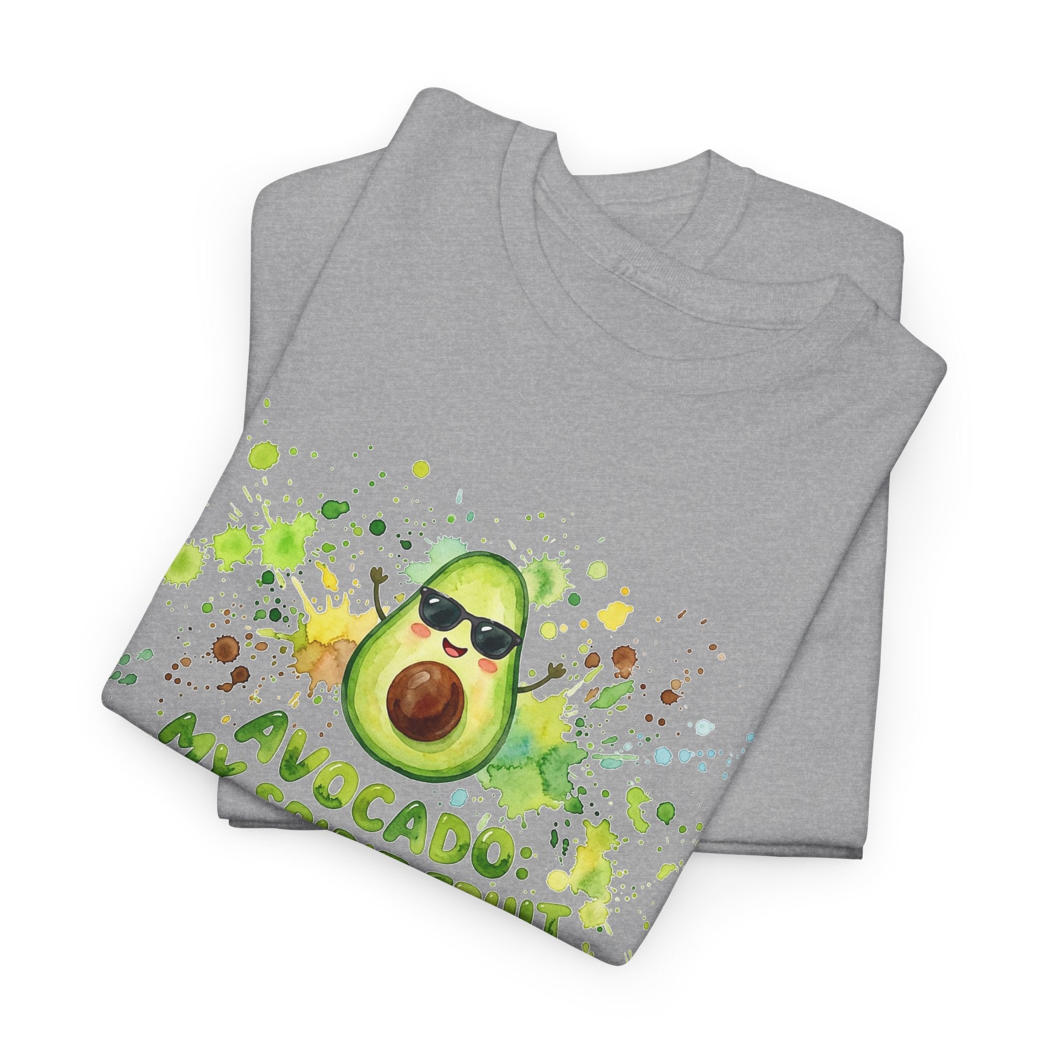 Avocado My Spirit Fruit T-Shirt — Funny Avocado Graphic Tee for Avocado Lovers