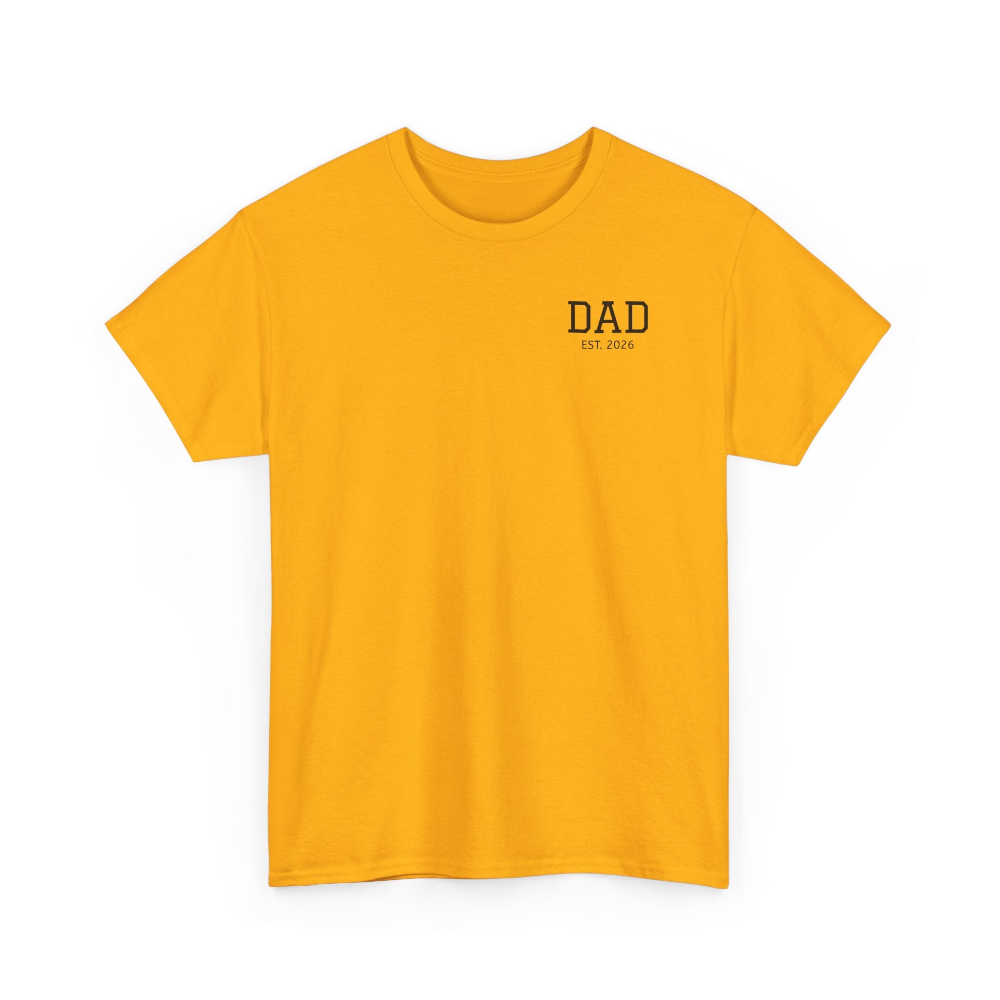 Dad Logo T-Shirt — Personalized Name Graphic Tee