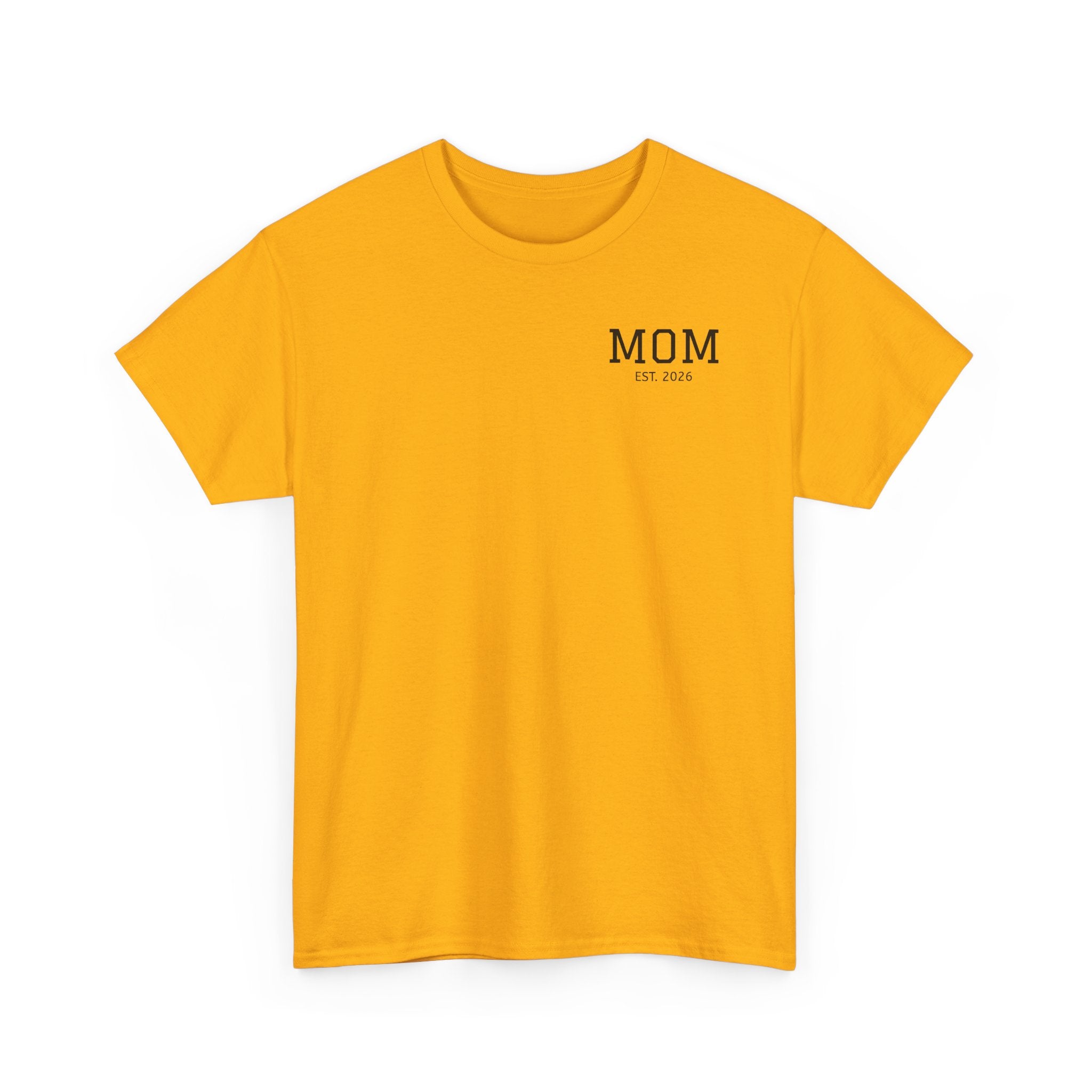 Mom Logo T-Shirt — Personalized Name Graphic Tee