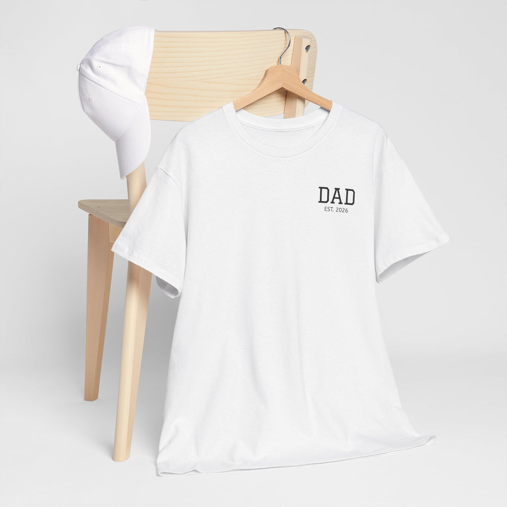 Dad Logo T-Shirt — Personalized Name Graphic Tee