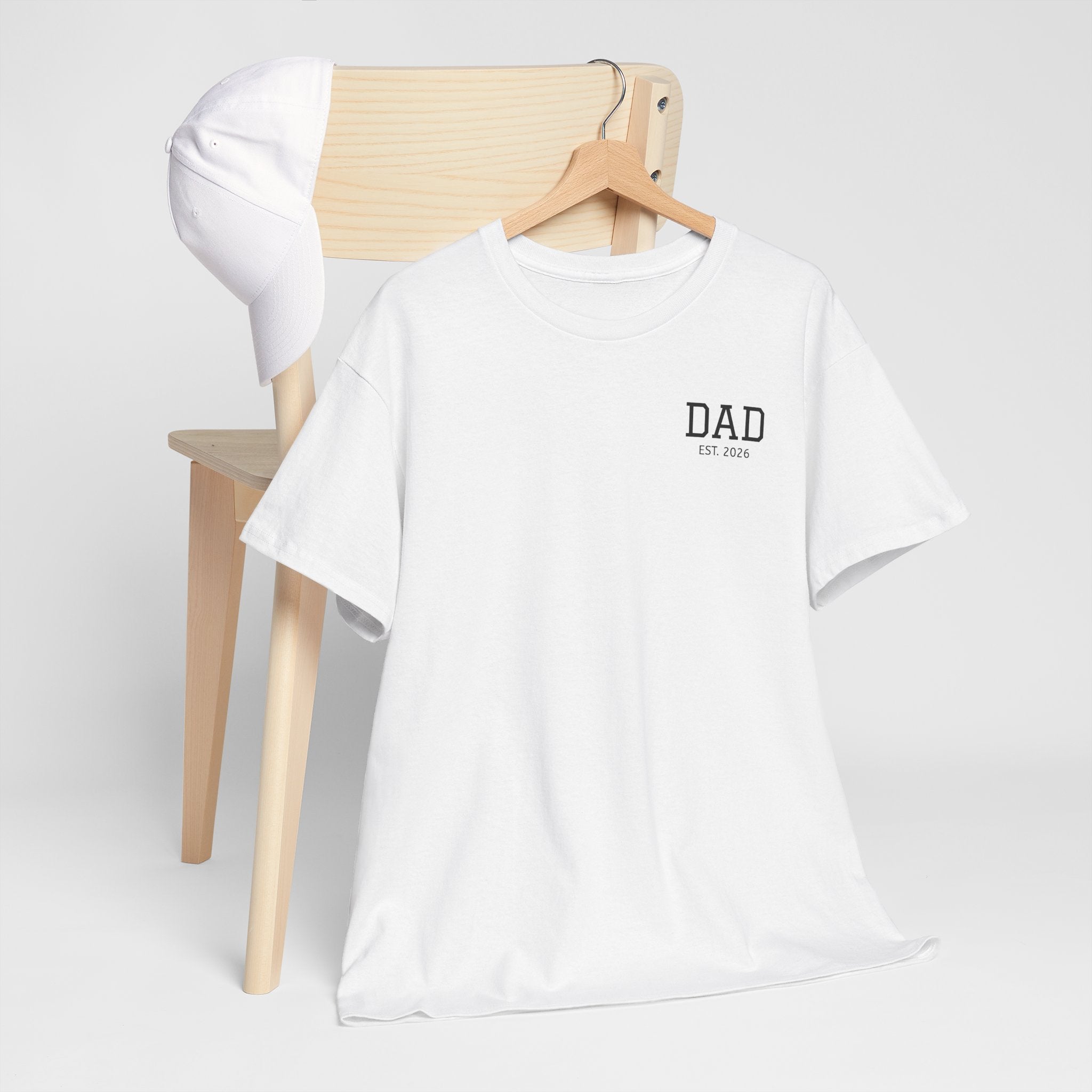 Dad Logo T-Shirt — Personalized Name Graphic Tee