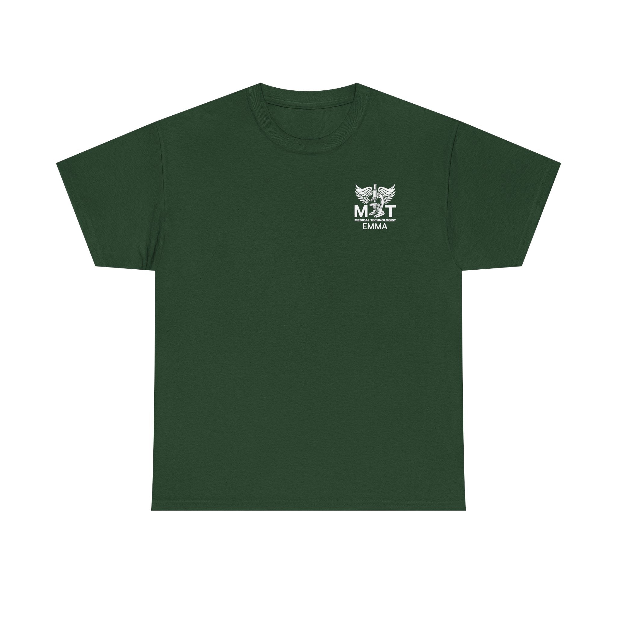 Medical Technologist Logo T‑Shirt — Personalized Name Graphic Tee