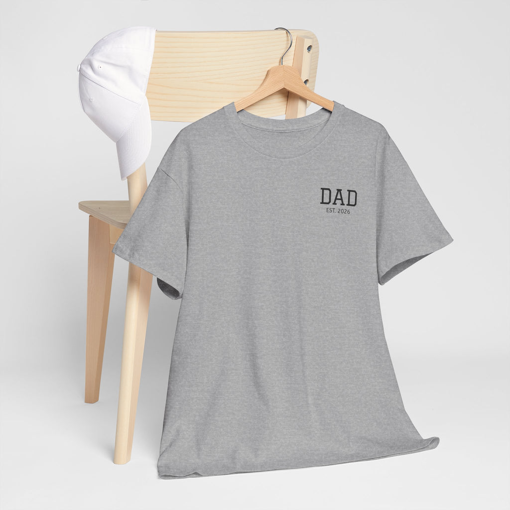Dad Logo T-Shirt — Personalized Name Graphic Tee