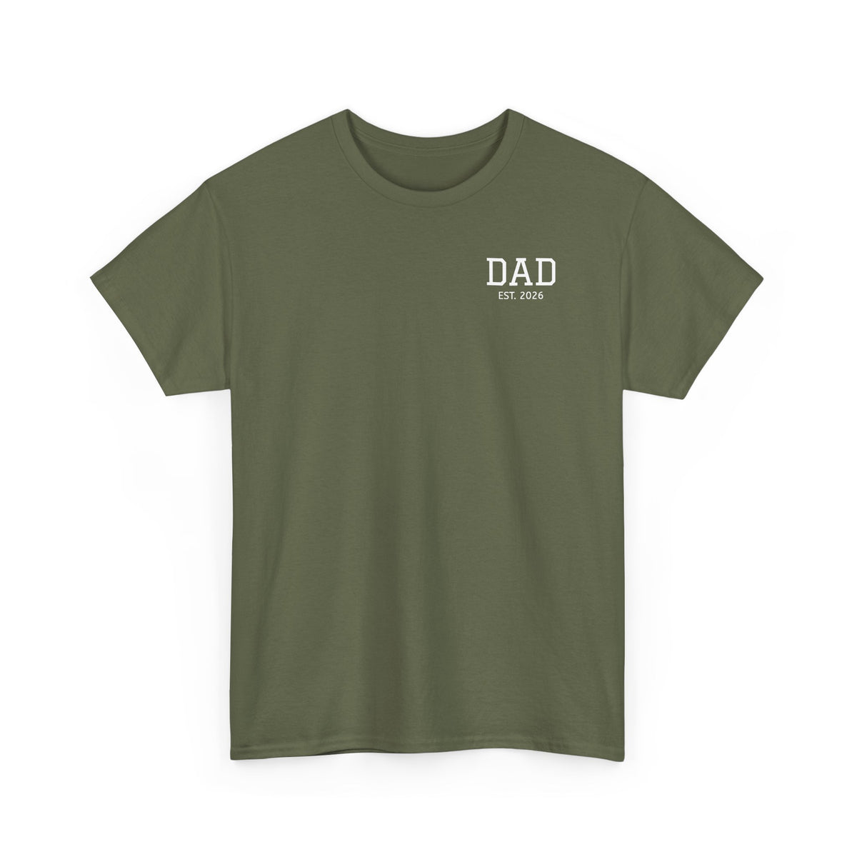 Dad Logo T-Shirt — Personalized Name Graphic Tee