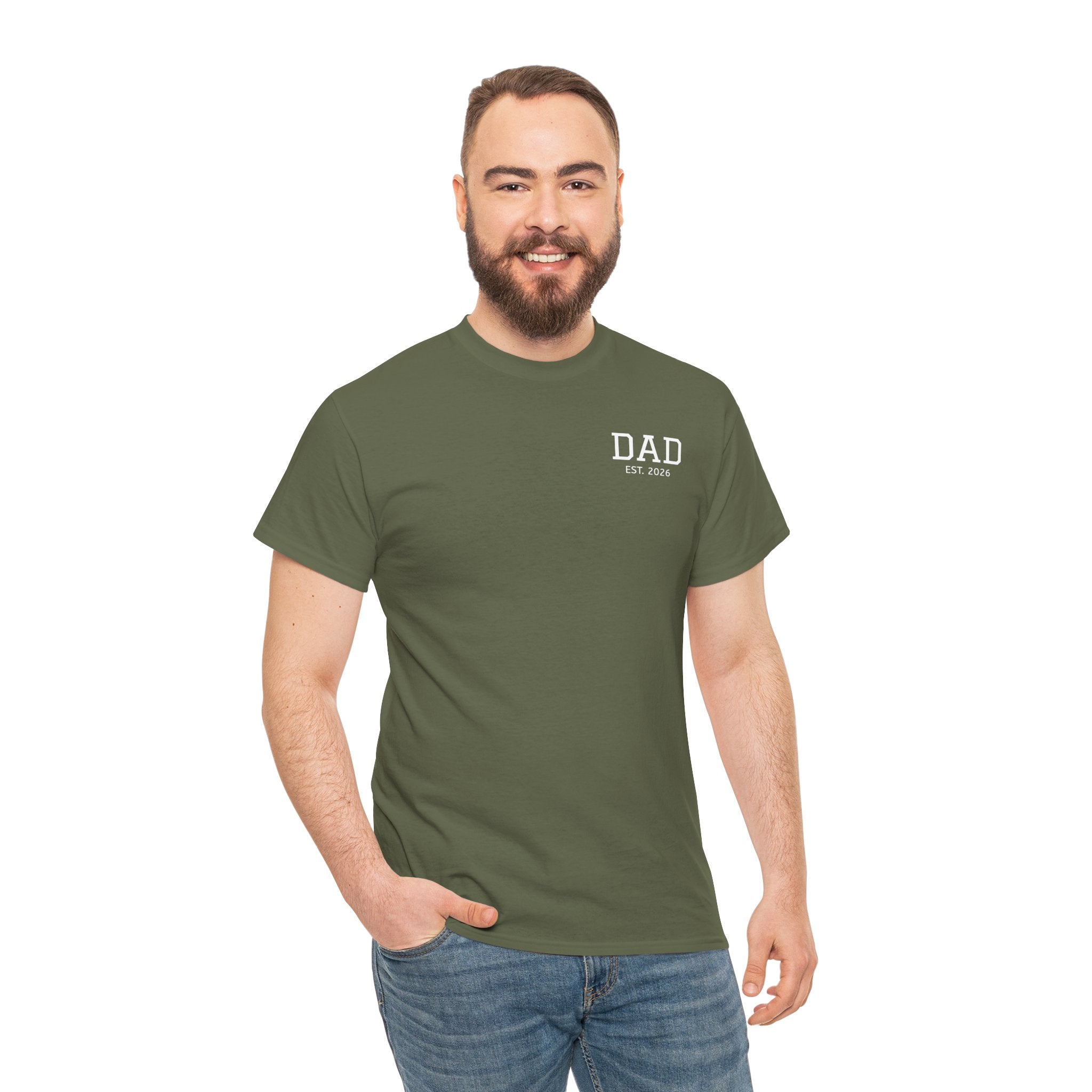 Dad Logo T-Shirt — Personalized Name Graphic Tee